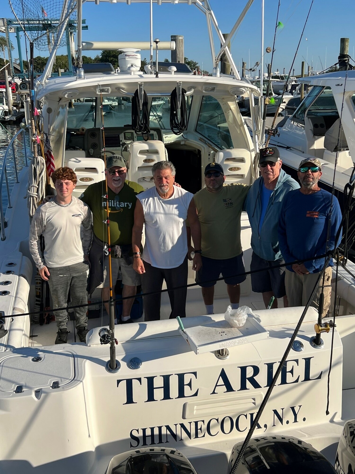 The annual Take a Vet Fishing tournament, hosted by Hampton Watercraft & Marine, drew 89 vets this year.