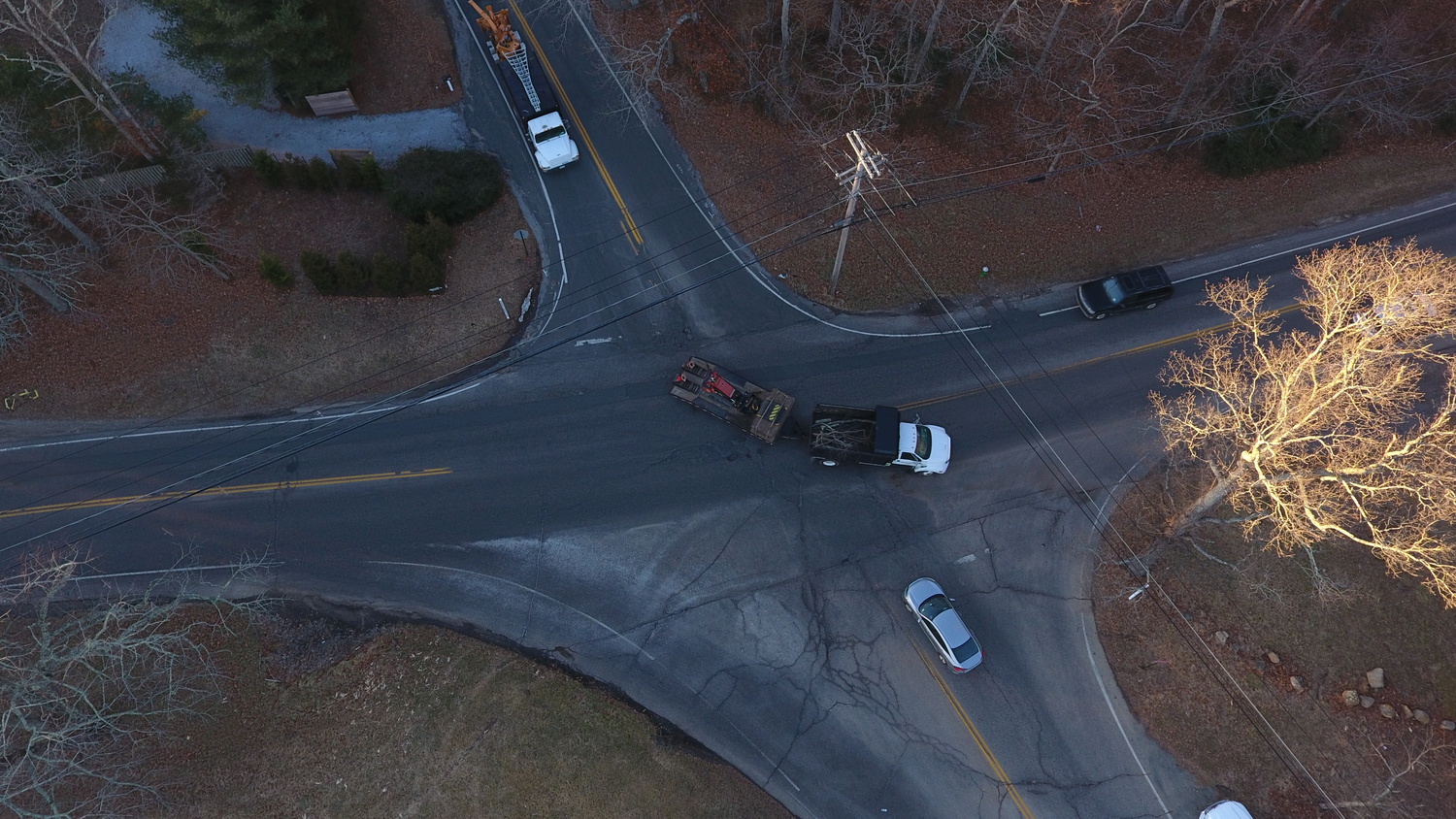 Roundabout On Tap For Notorious Stephen Hands Path Intersection By   Roundabout3 