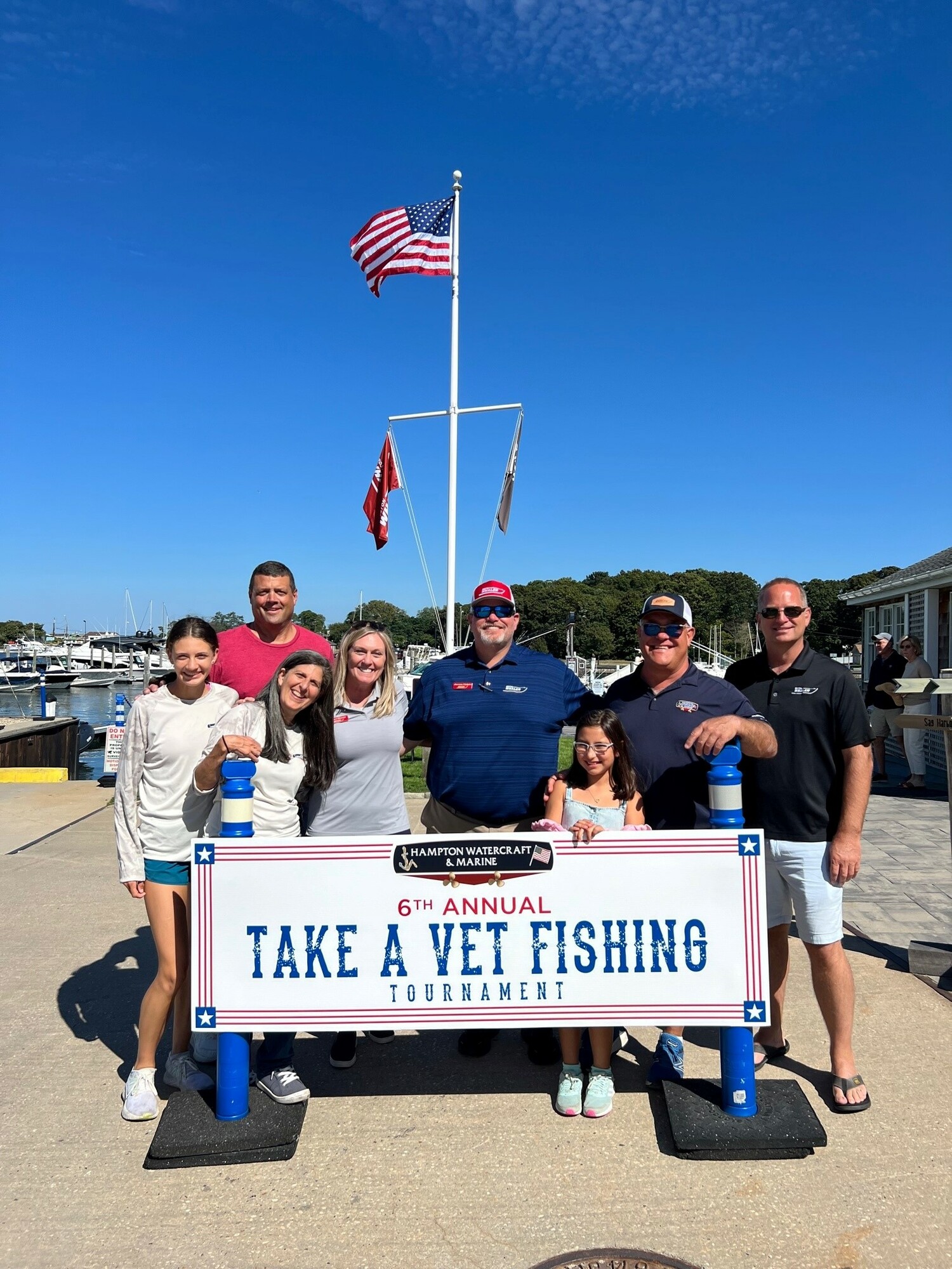 The annual Take a Vet Fishing tournament, hosted by Hampton Watercraft & Marine, drew 89 vets this year.