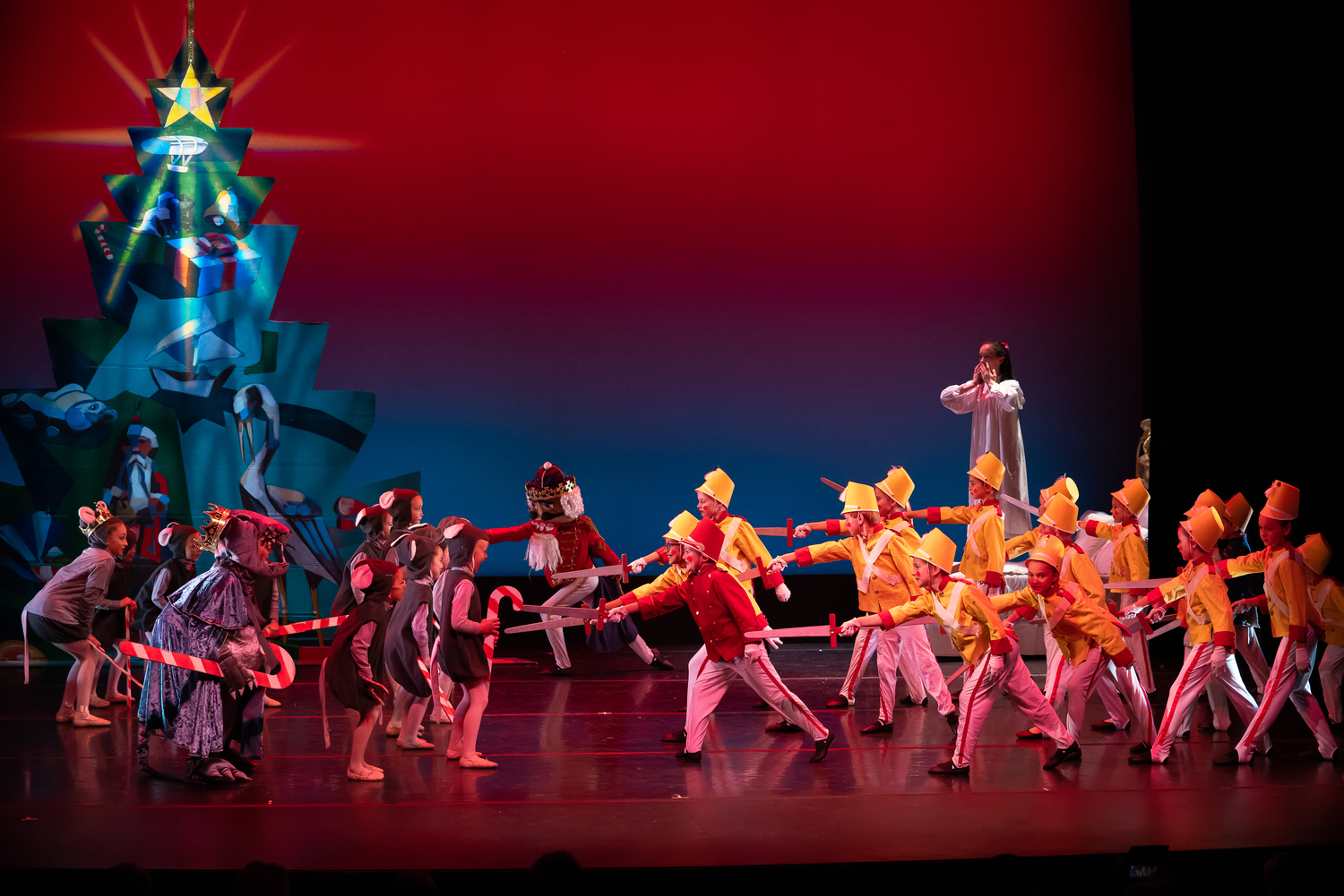 A previous production of Hampton Ballet Theatre School's 