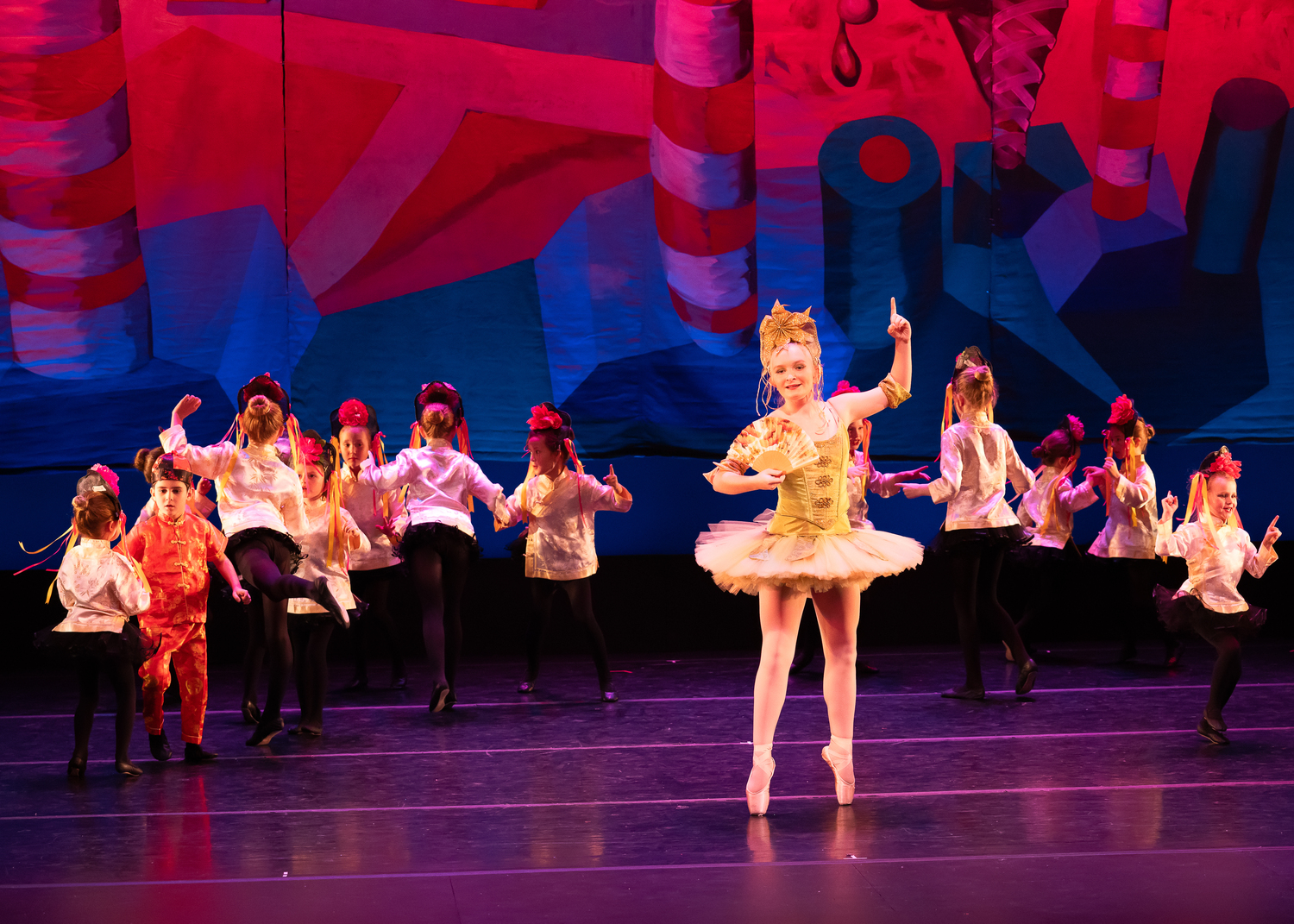 A previous production of Hampton Ballet Theatre School's 