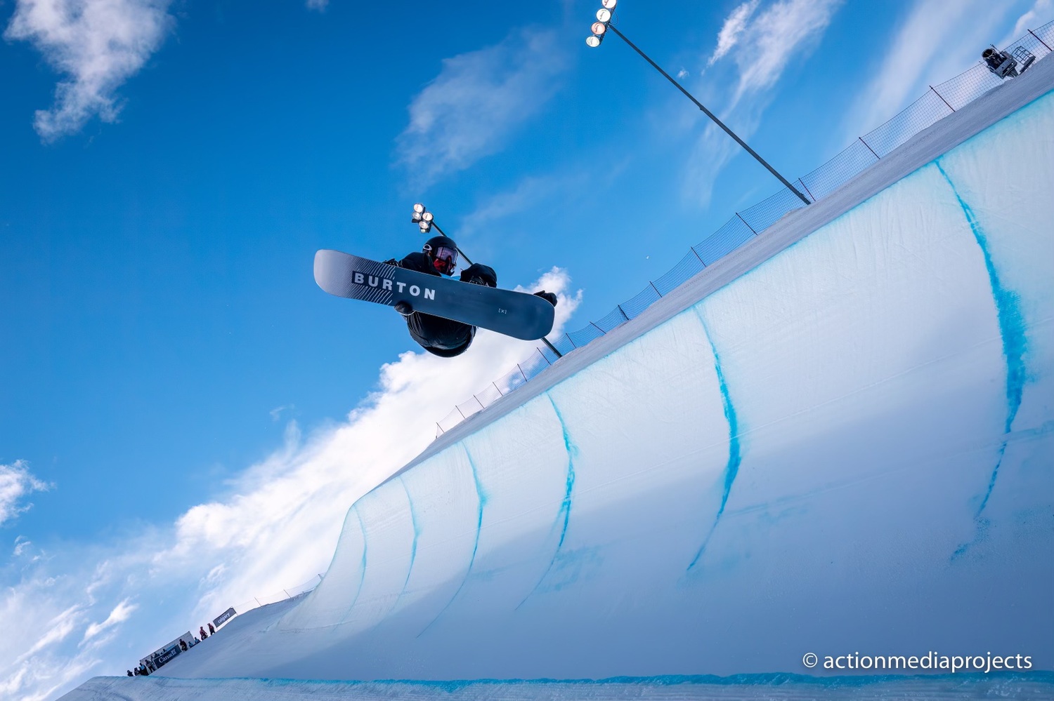 Montauk teen Noah Avallone will represent the U.S. at the 2024 Youth Olympics in South Korea as a member of the snowboard halfpipe team. ACTION MEDIA PROJECTS (ANTON VAN DER MERWE)