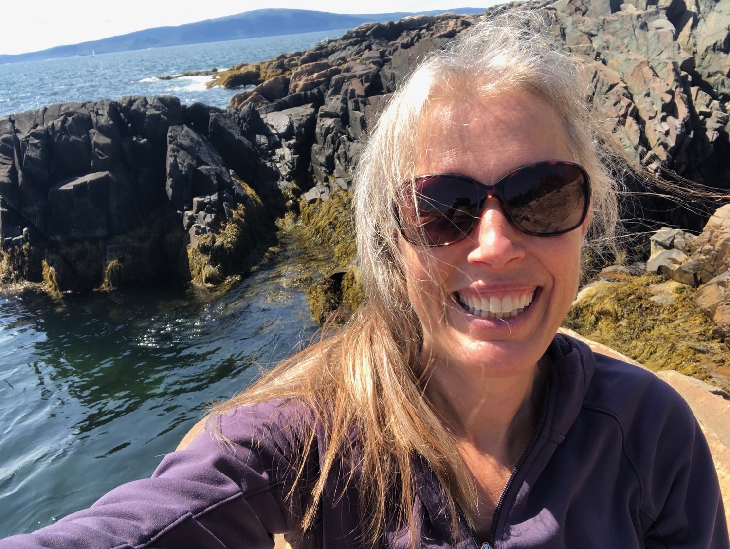 Jennifer Keller at the MacArthur Foundation Institute on Climate and Equity in Acadia National Park. COURTESY JENNIFER KELLER