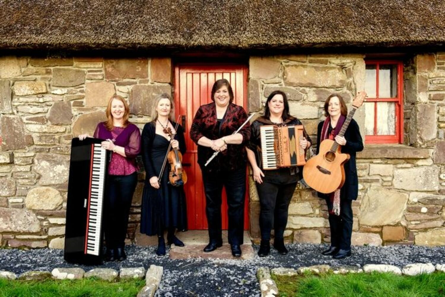 Cherish The Ladies present “A Celtic Christmas” at Suffolk Theater on December 16. COURTESY THE ARTISTS