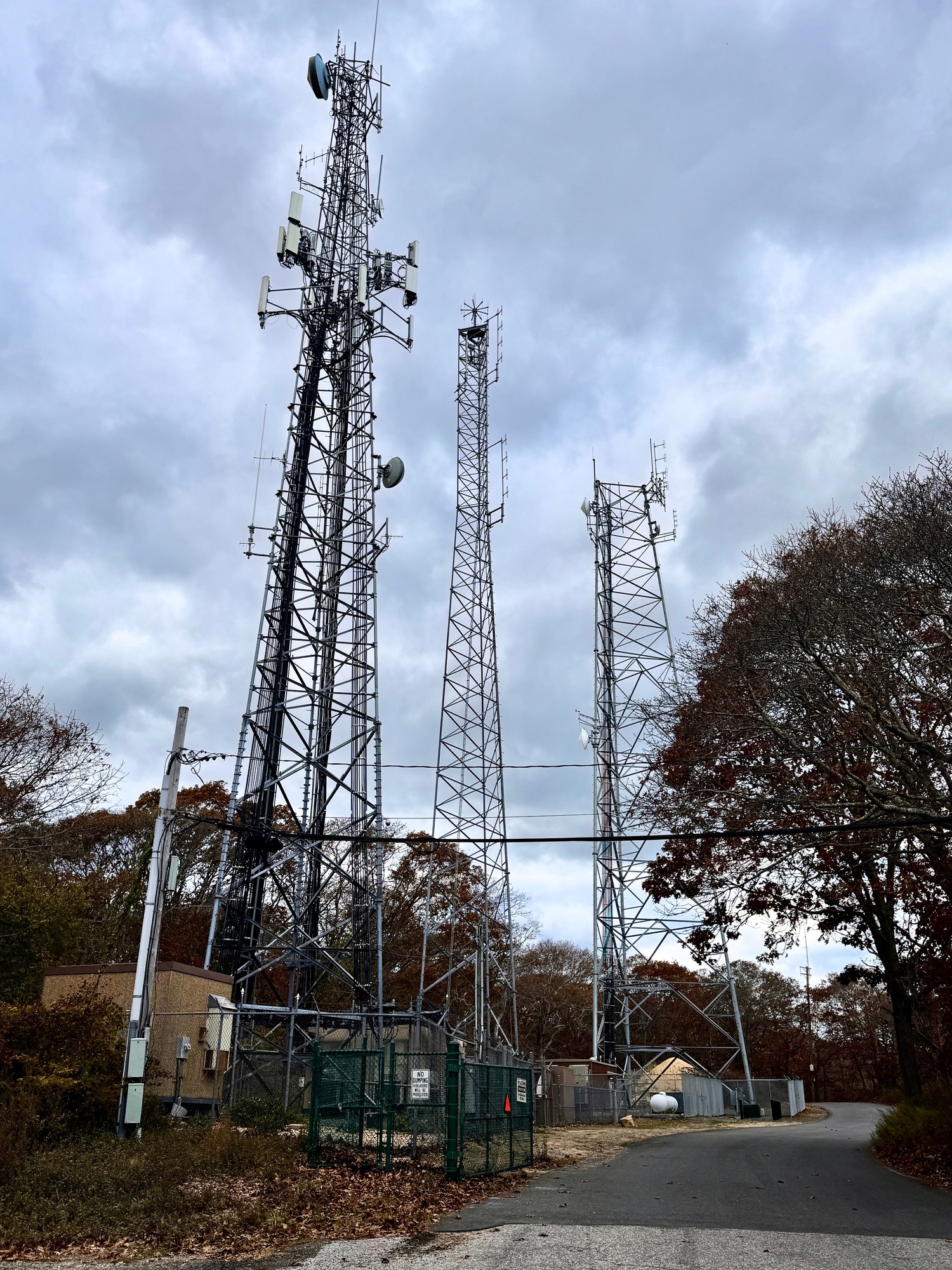 A new tower at the Montauk dump was needed to hold the new radio equipment, and cost nearly $1 million to build.