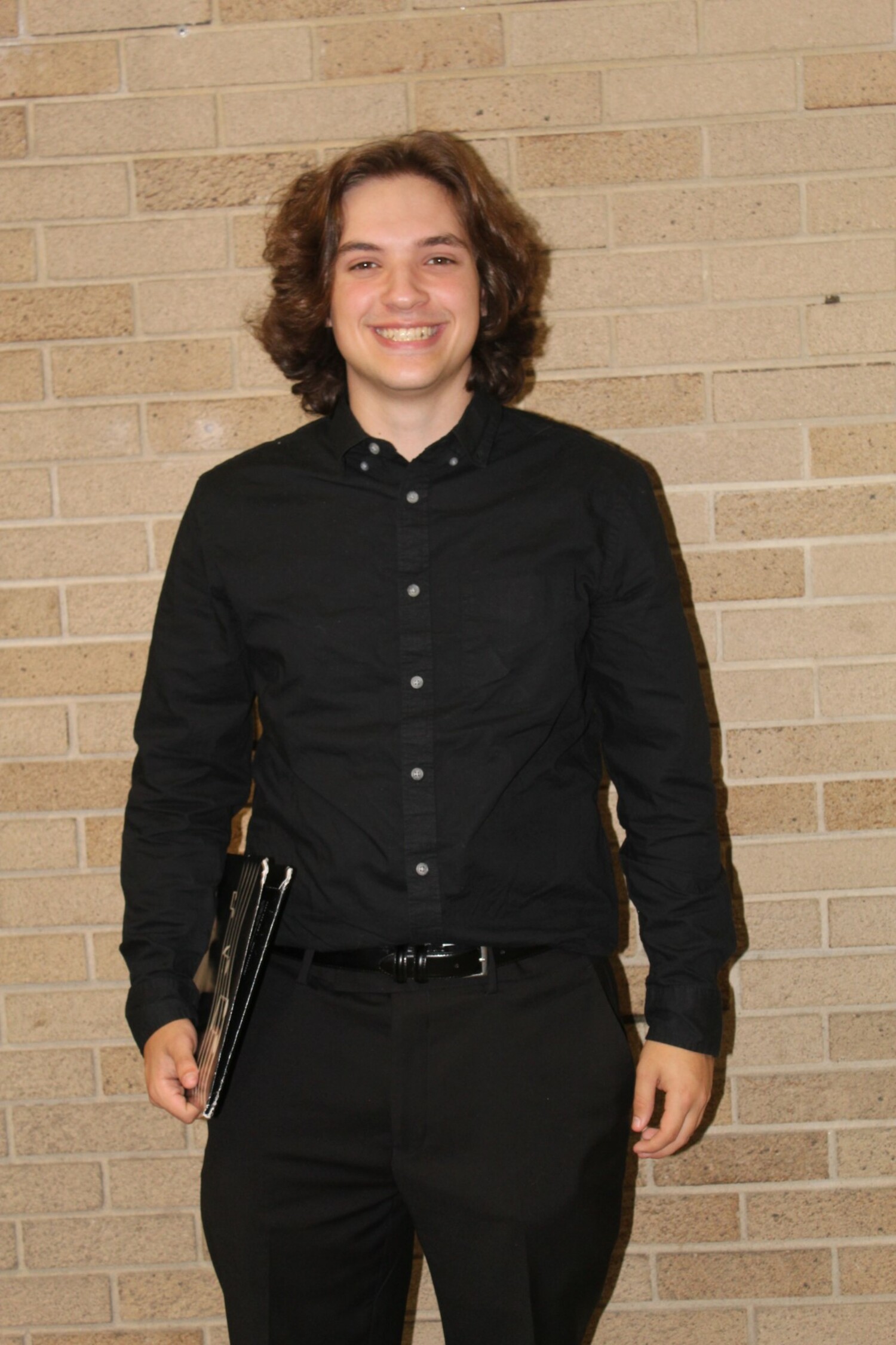 The Southampton High School senior Joseph Lucas, a tenor in the school's choir had the opportunity to sing with Suffolk County's best vocal jazz students in the All-County Vocal Jazz Ensemble on November 4.  Lucas was selected to perform based on his NYSSMA Level 6 score of 100. COURTESY SOUTHAMPTON SCHOOL DISTRICT