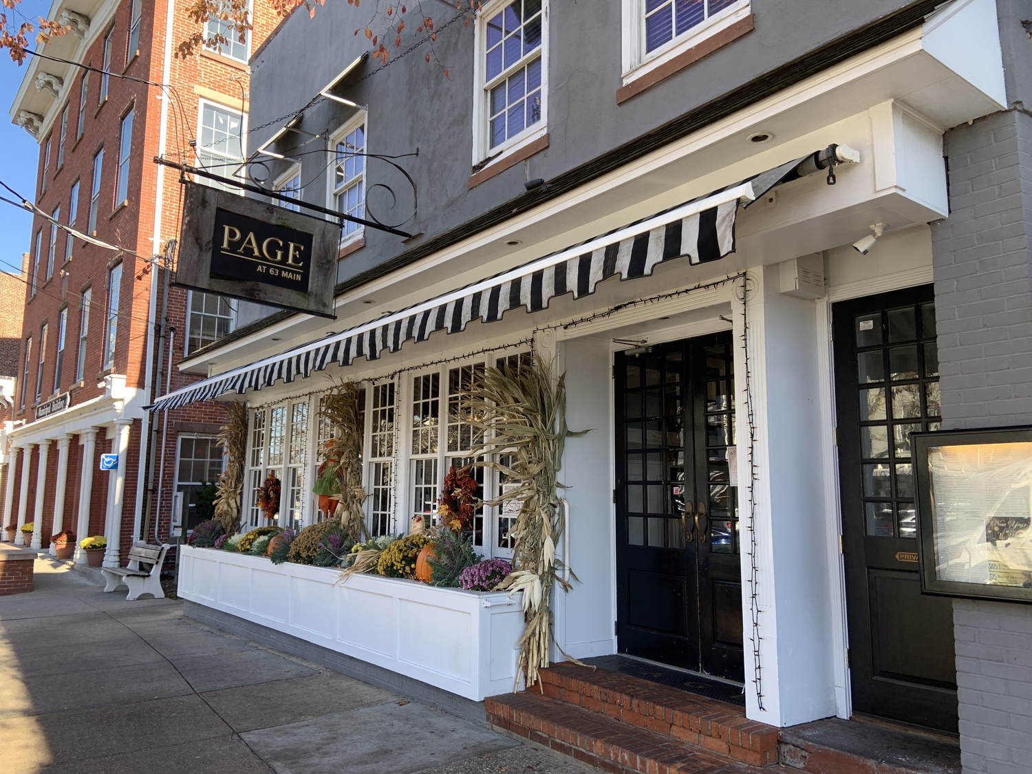 Page at 63 Main in Sag Harbor wants to expand dining to its second floor. STEPHEN J. KOTZ