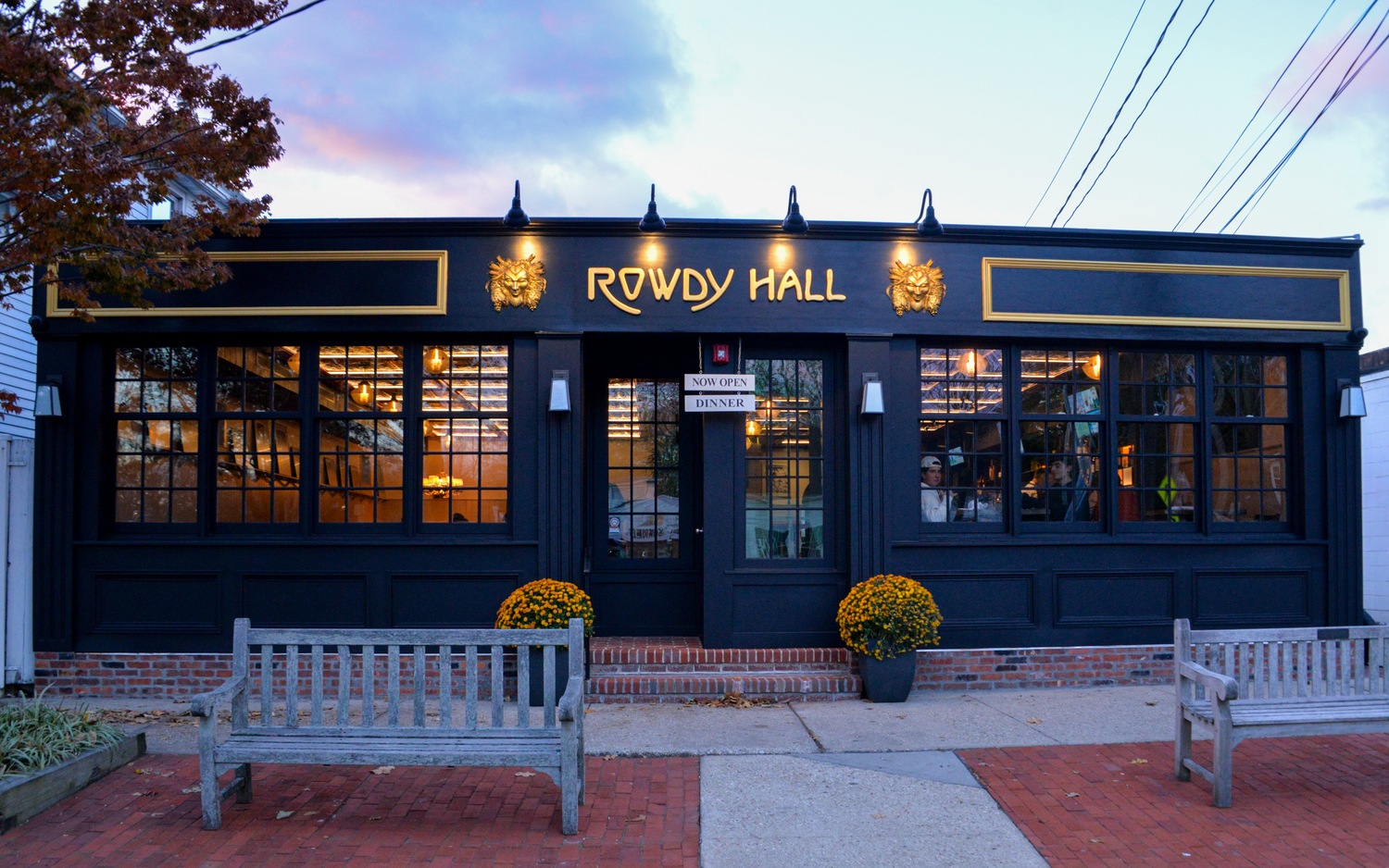 Rowdy Hall is now open in Amagansett. THREE MILE MEDIA