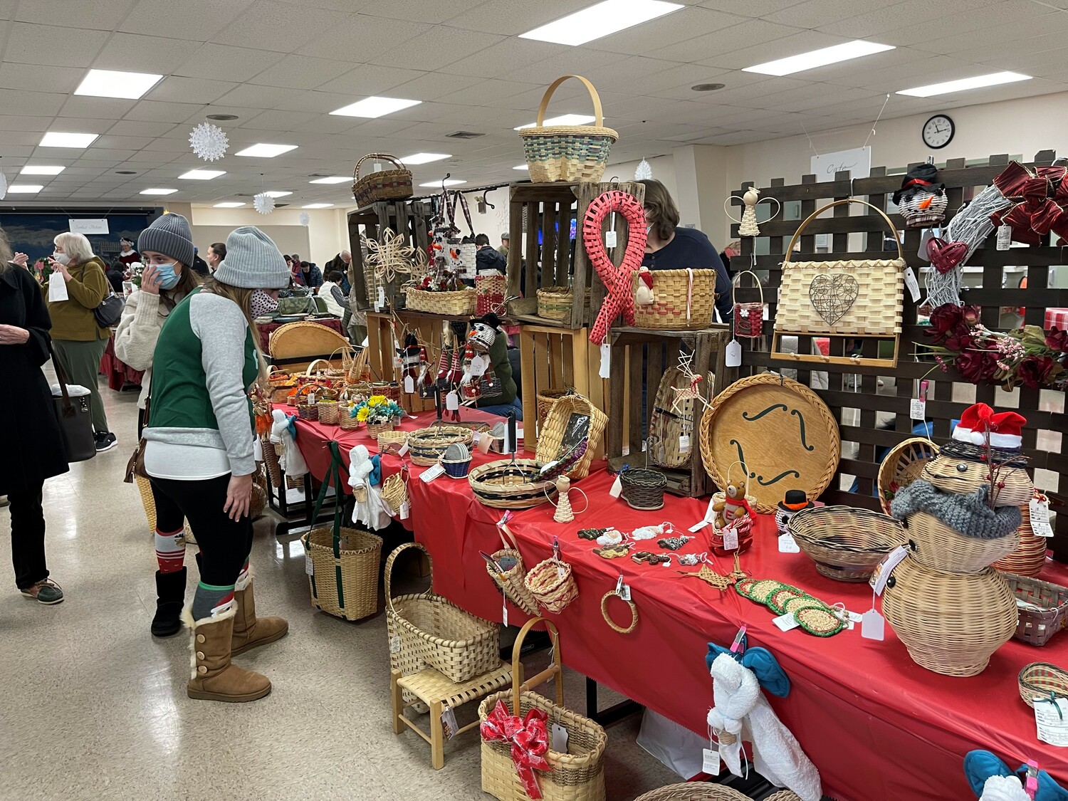 Shoppers can enjoy a variety of booths at the Southold Historical Society annual holiday fair. Courtesy photo