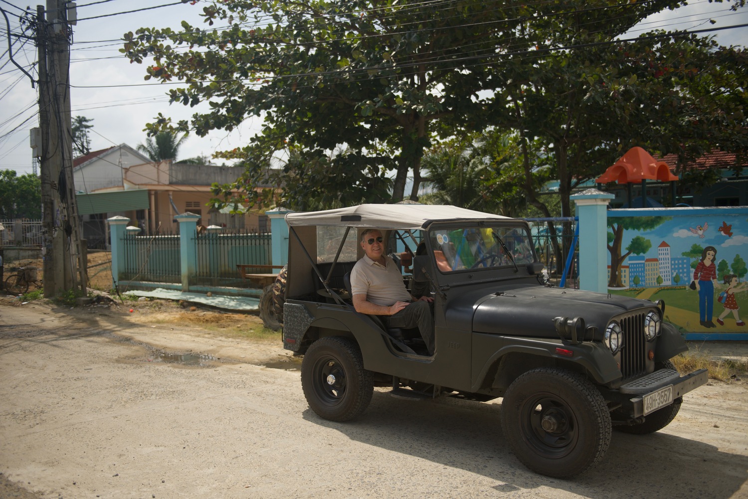 Tom Guldi during a recent return visit to Vietnam. COURTESY TOM GULDI
