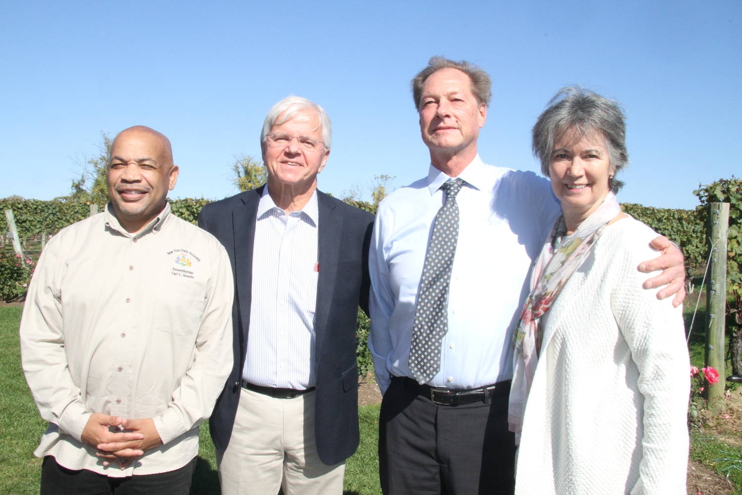 Heastie and Thiele announced that the Montauk Playhouse will get a $1.7 million grant for Phase II of the renovation project, which will create a new swimming pool and aquatic center in Phase I and a cultural and community center in Phase II.
MICHAEL WRIGHT