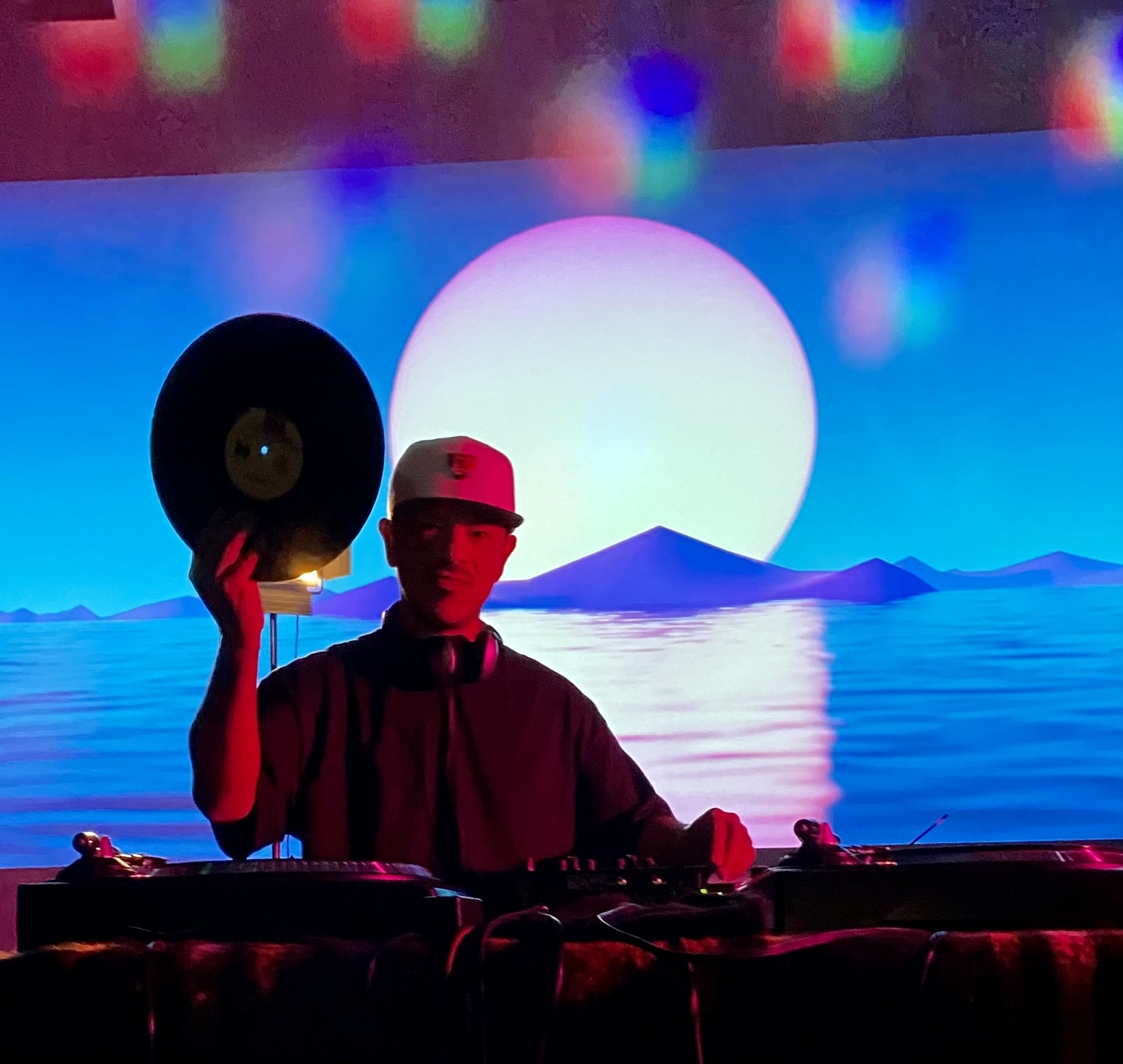 Kai Parcher-Charles is turning LTV in The Hangar, an evening filled with art installations, immersive lighting and DJ music. COURTESY LTV