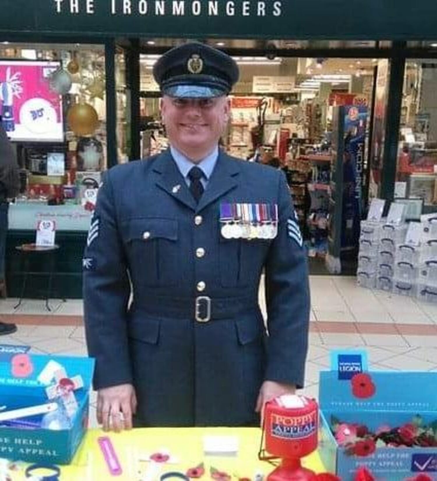 Richard (Taz) Wesemeyer served as a chief technician in the Royal Air Force. He is one of two military veterans from Southampton, England, who will take part in a special ceremony in Southampton Village on Sunday, November 12, which is Remembrance Day in the UK.