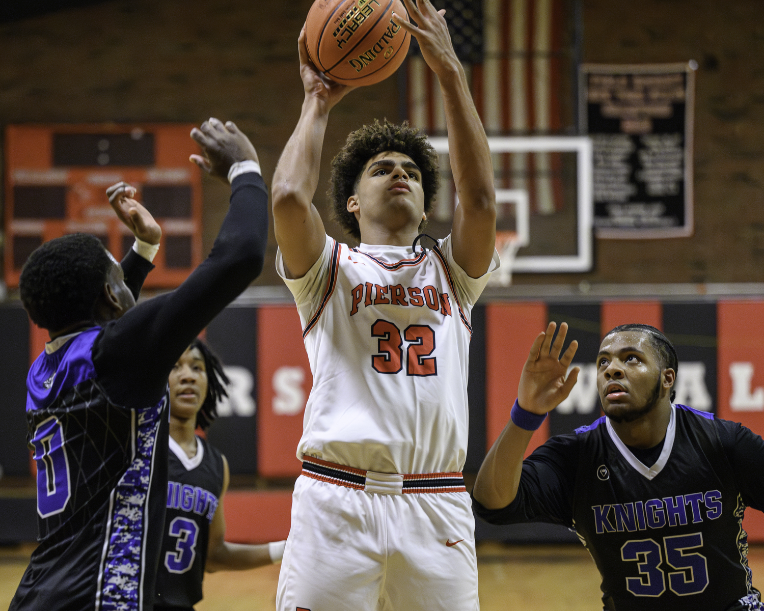 Charlie McLean had 10 points in Pierson's win over Smithtown Christian. MARIANNE BARNETT
