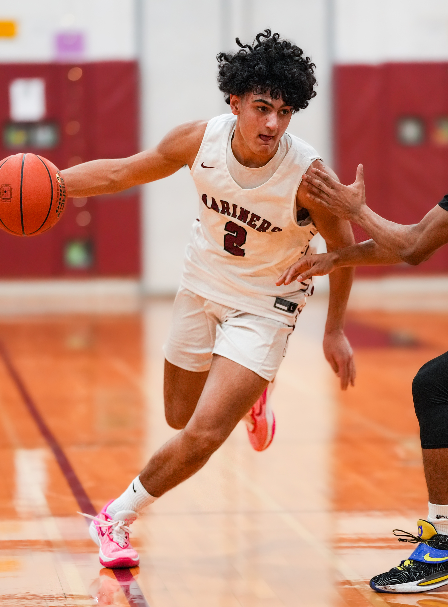 Southampton's Alex Franklin looks to drive.   RON ESPOSITO/SOUTHAMPTON SCHOOL DISTRICT