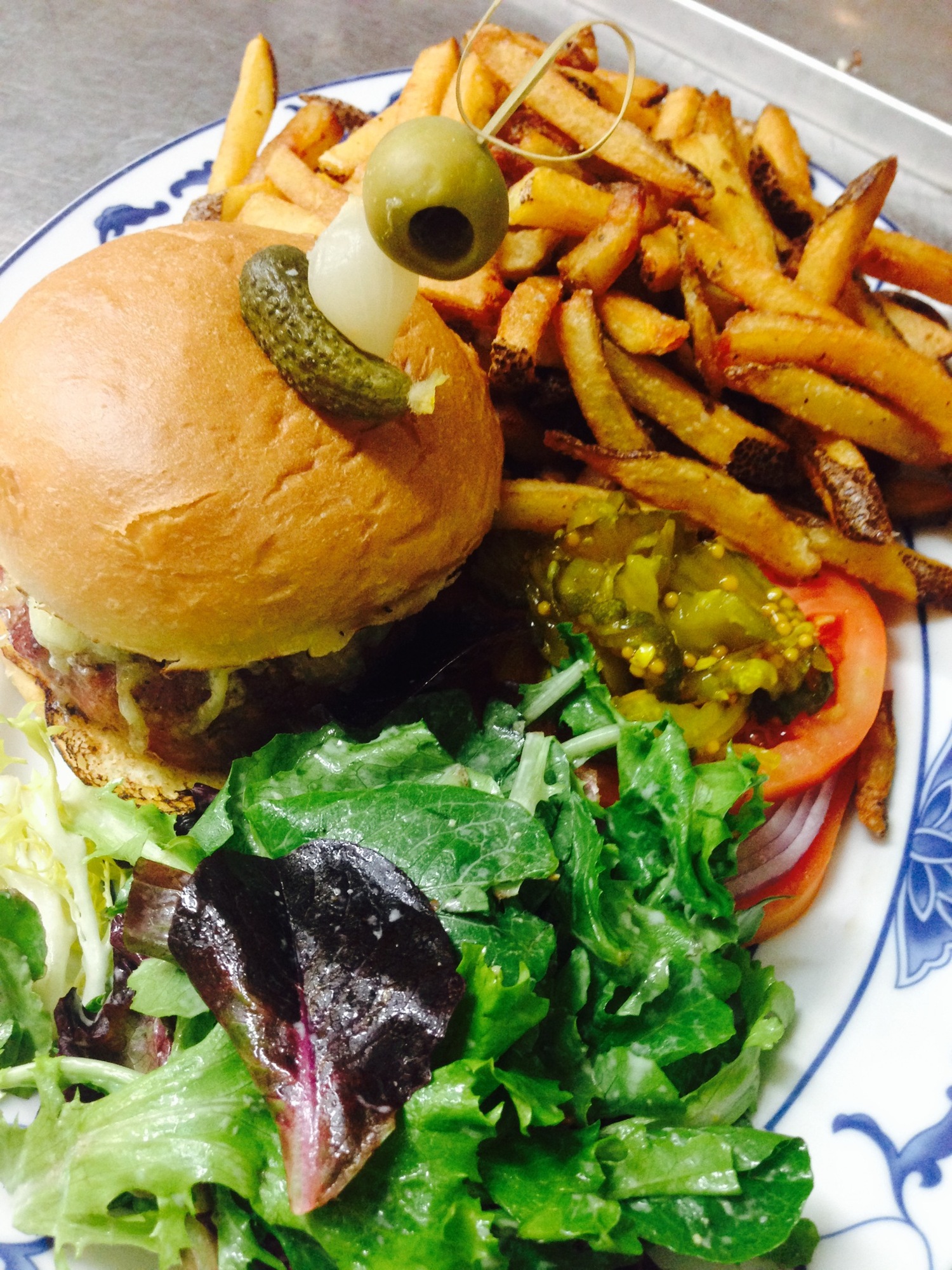 Almond Restaurant has new winter specials, including on Tuesdays when a burger and beer is $25. COURTESY ALMOND