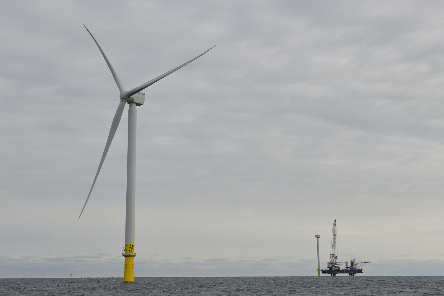 Ørsted and Eversource hosted a boat tour of South Fork Wind, New York's first offshore wind farm, on December 7. The first turbine went online on December 6.  DANA SHAW