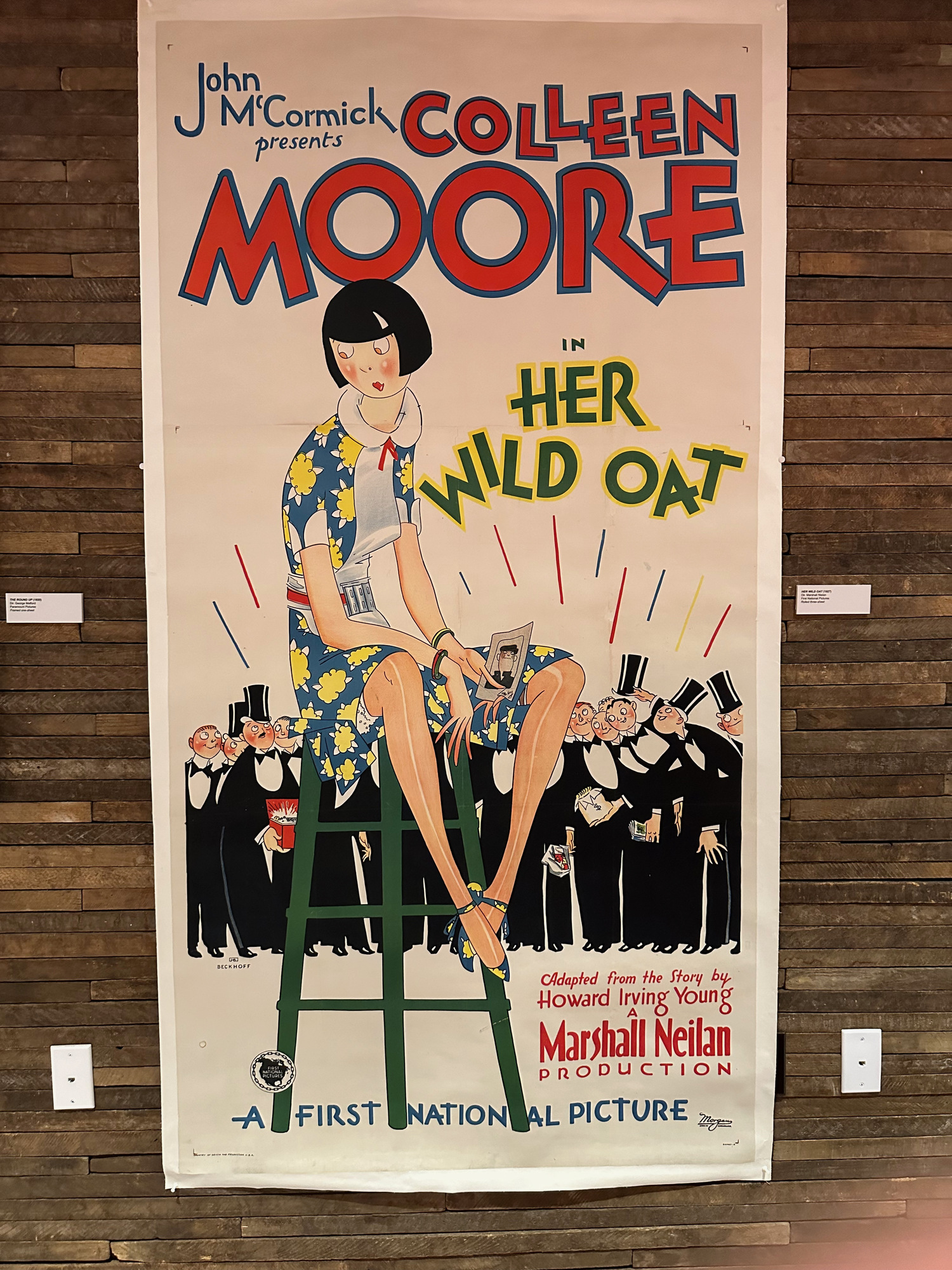 Joe Lauro's poster of Colleen Moore in 