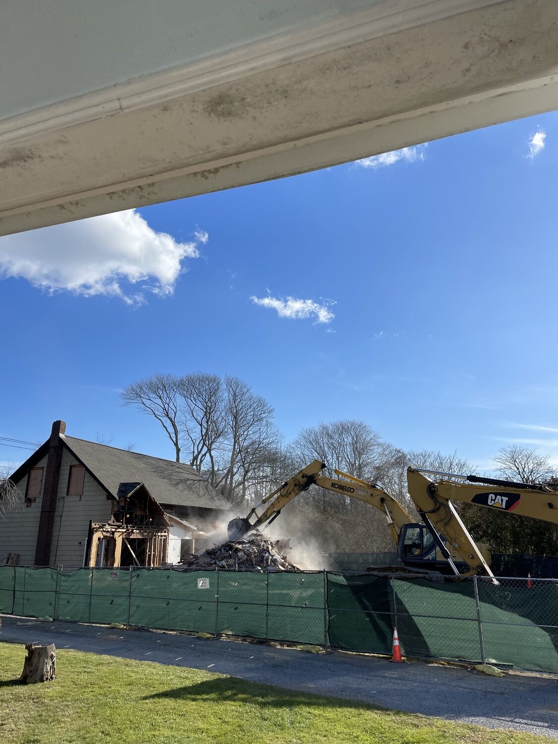 Work began late in November on renovating the Sagaponack General Store. Owner Mindy Gray says she hopes to be open for business by the end of this coming summer.