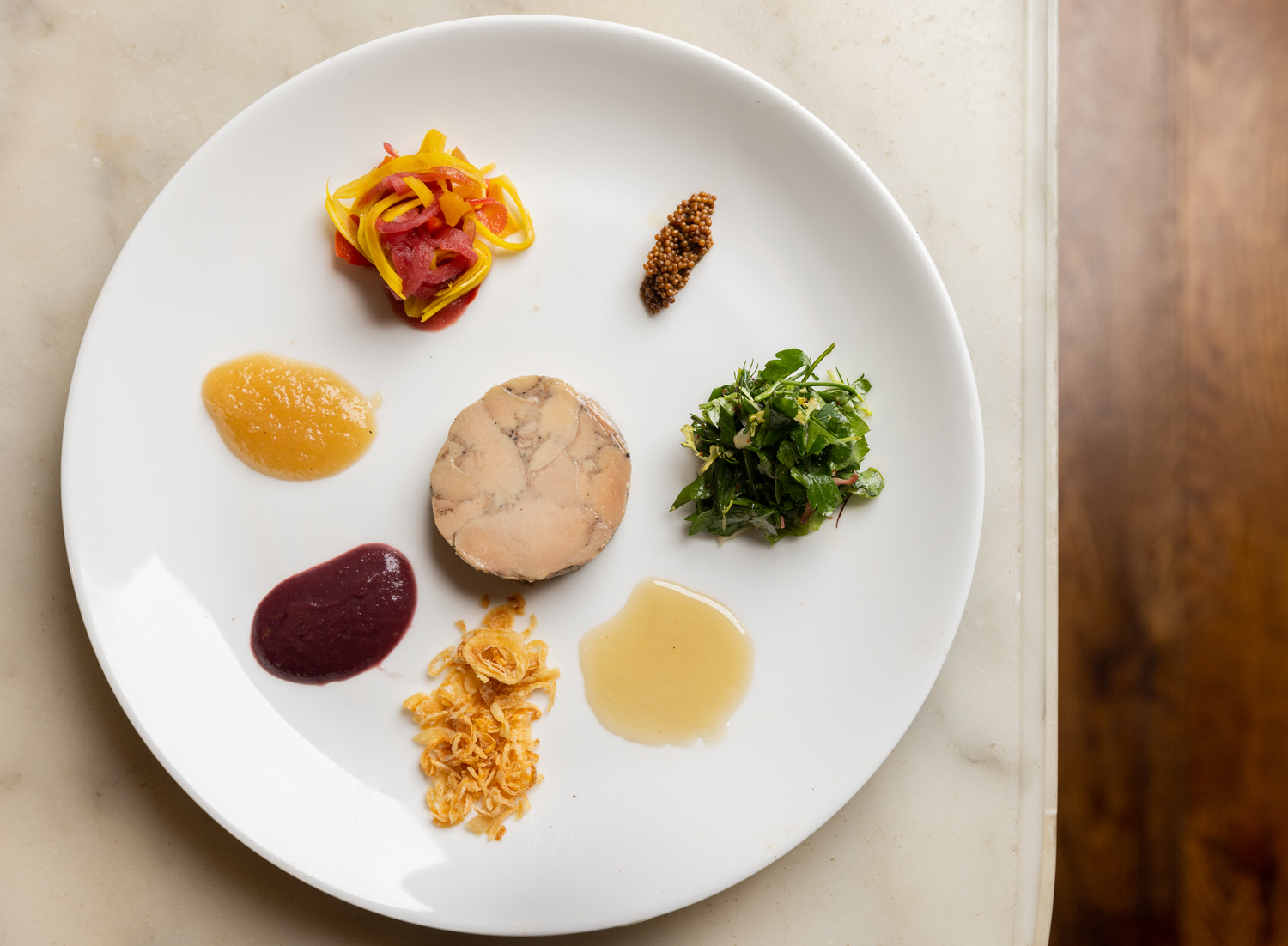 Lulu Kitchen & Bar's truffled foie gras torchon. CARL TIMPONE