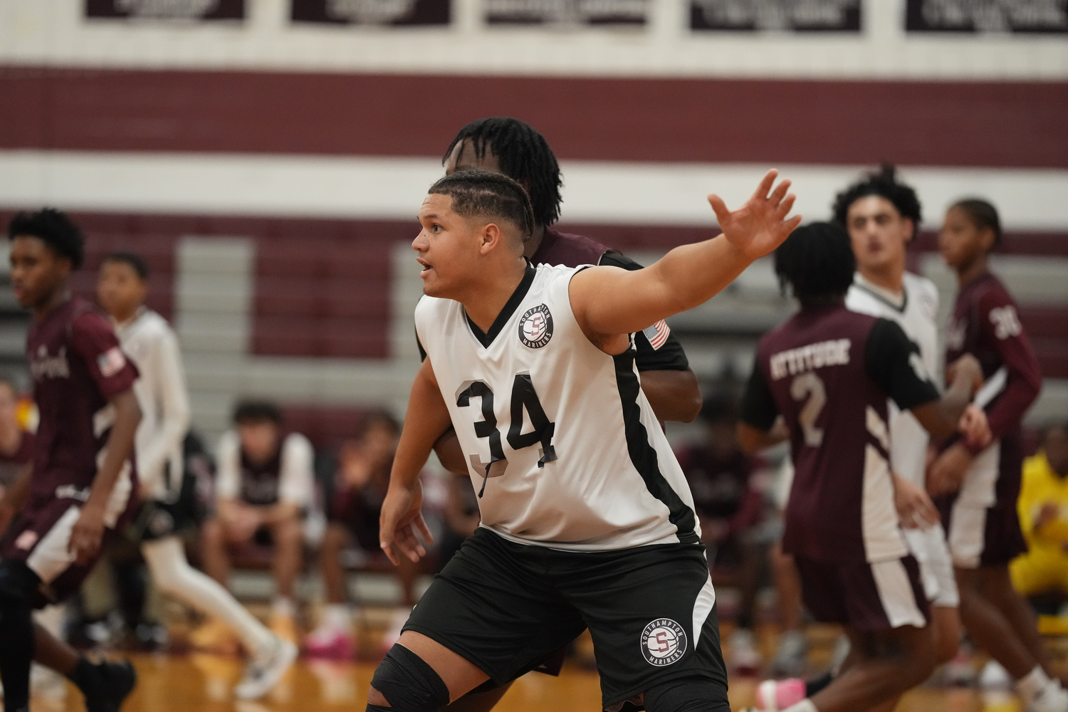 Southampton senior Noomie Williams is expected to get a big bump in playing time this season.   RON ESPOSITO