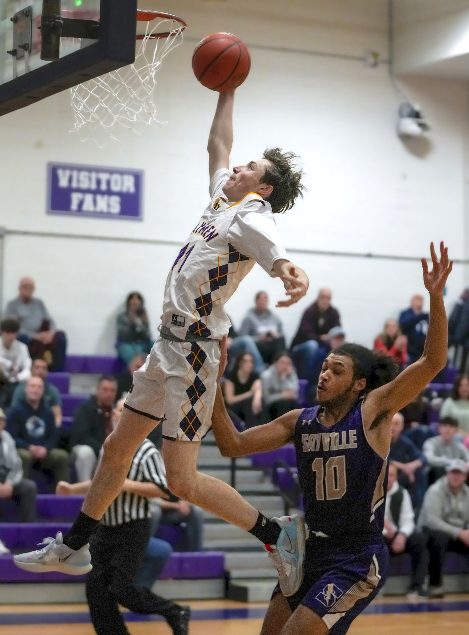 Senior point guard Pat Donahue. RON ESPOSITO