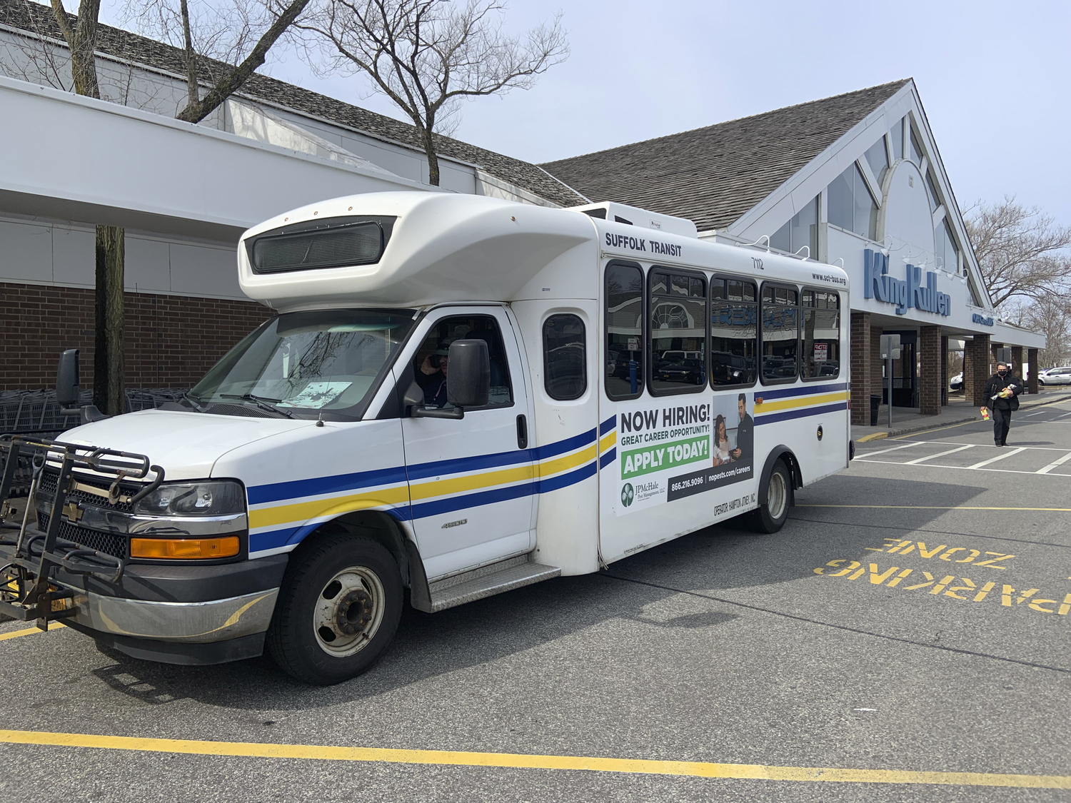 The on-demand bus system Suffolk County has been using the past year and a half for the 10A bus route, which loops from Sag Harbor to Southampton Village and back, has more than doubled ridership on the route. The county has delayed implementation of the system for the 10B and 10C routes in East Hampton because of a recall on the small buses planned for the routes. 
MICHAEL WRIGHT