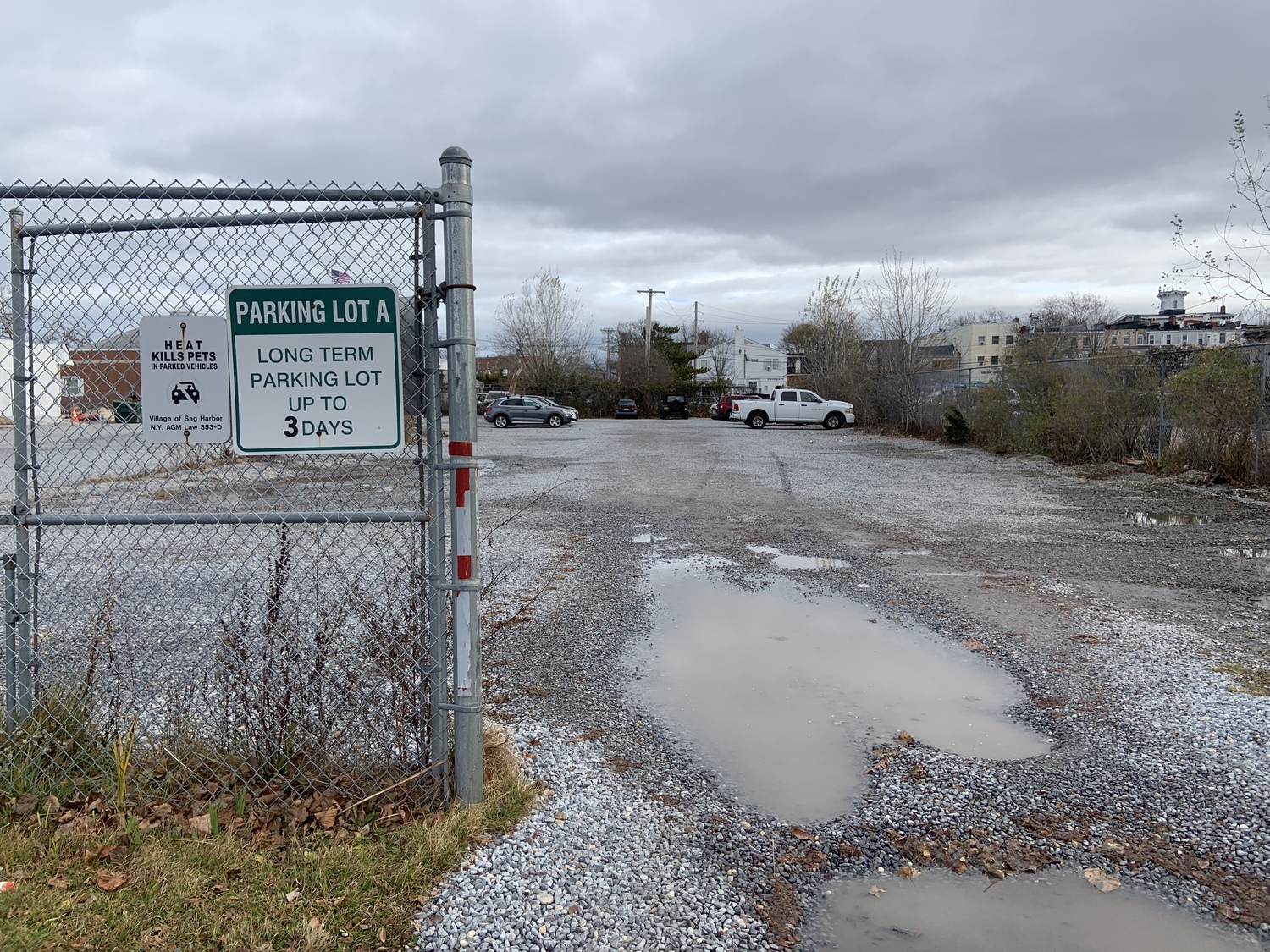 Deadline, However Unclear, Draws Near for Sag Harbor Gas Ball Parking