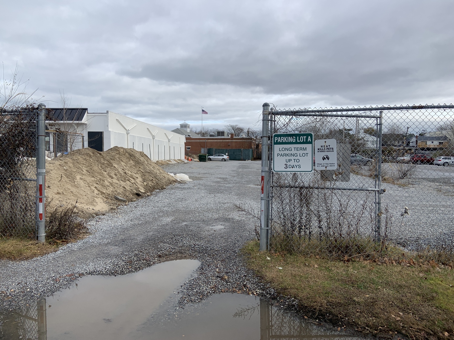 Deadline, However Unclear, Draws Near for Sag Harbor Gas Ball Parking