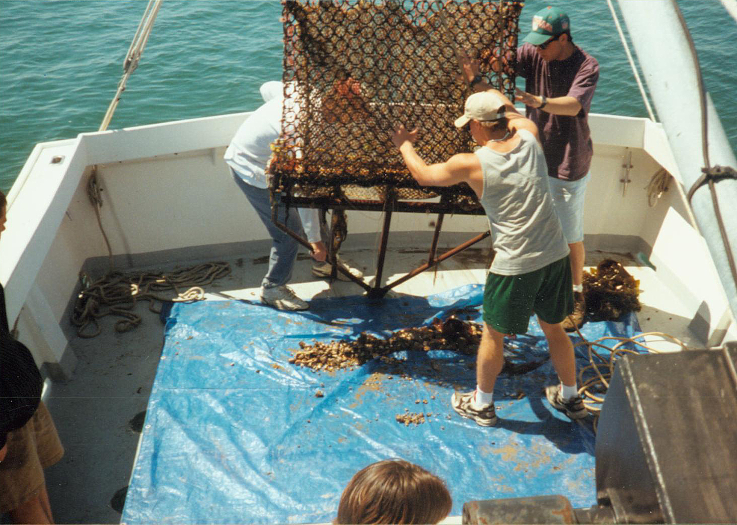 The Marine Science Program in the late 90s, early 2000s.  COURTESY DON GETZ