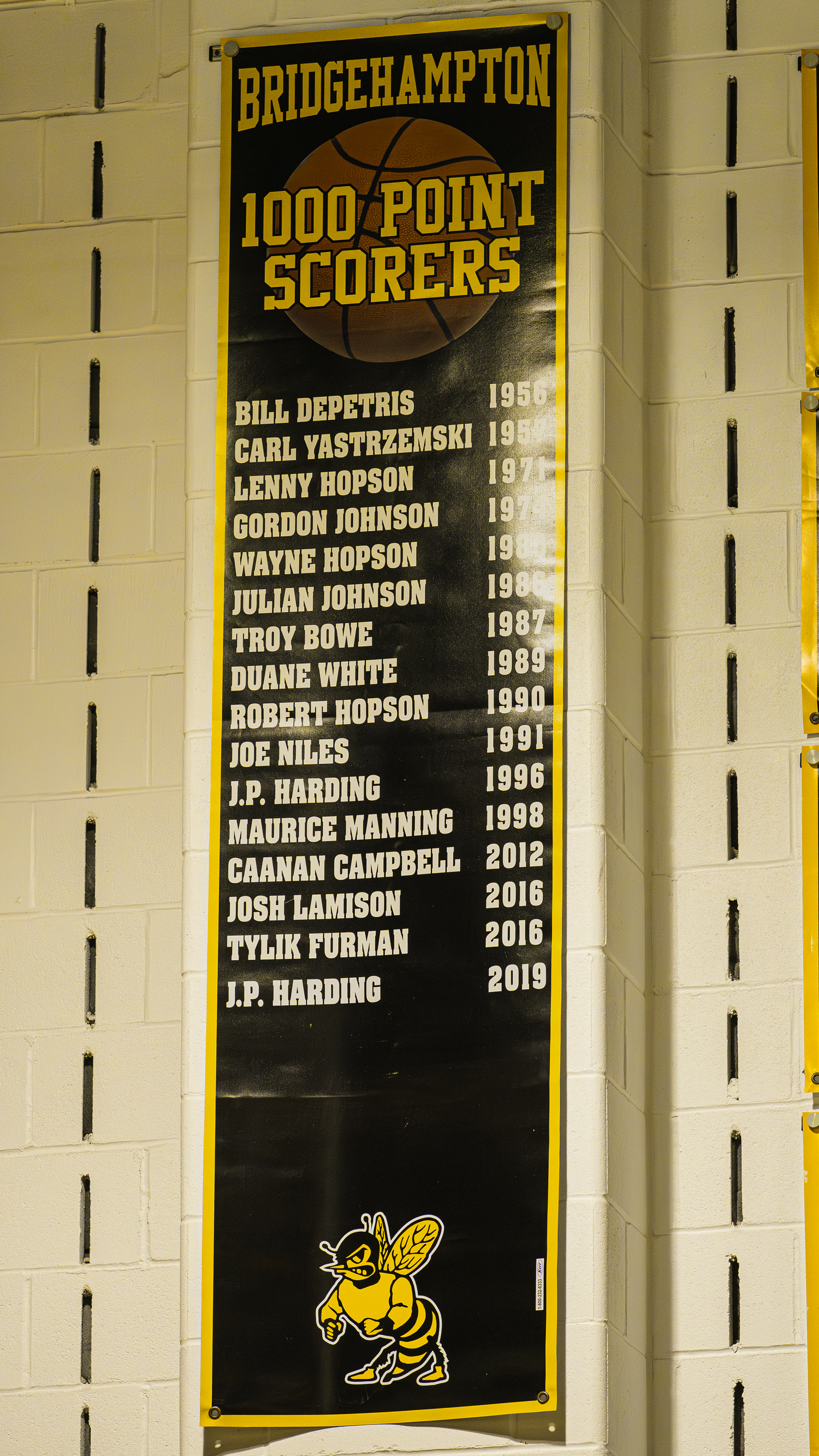 Alex Davis's name will be added to Bridgehampton's 1,000 career point banner in short time.  MARIANNE BARNETT