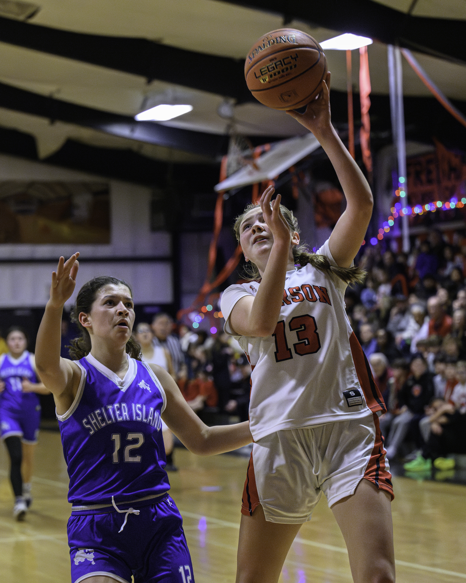Cali Wilson paced the Whalers on Friday night scoring a team-high 10 points.   MARIANNE BARNETT