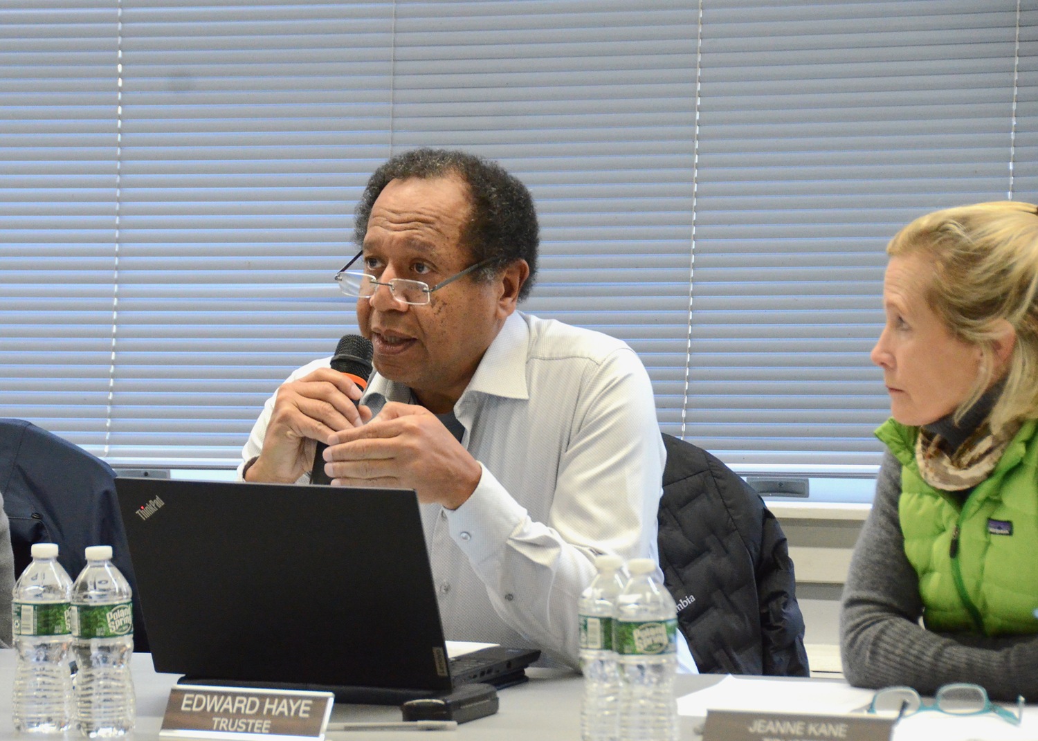 Trustee Ed Haye said the village was trying to provide housing for its workforce that would remain affordable in perpetuity.  KYRIL BROMLEY