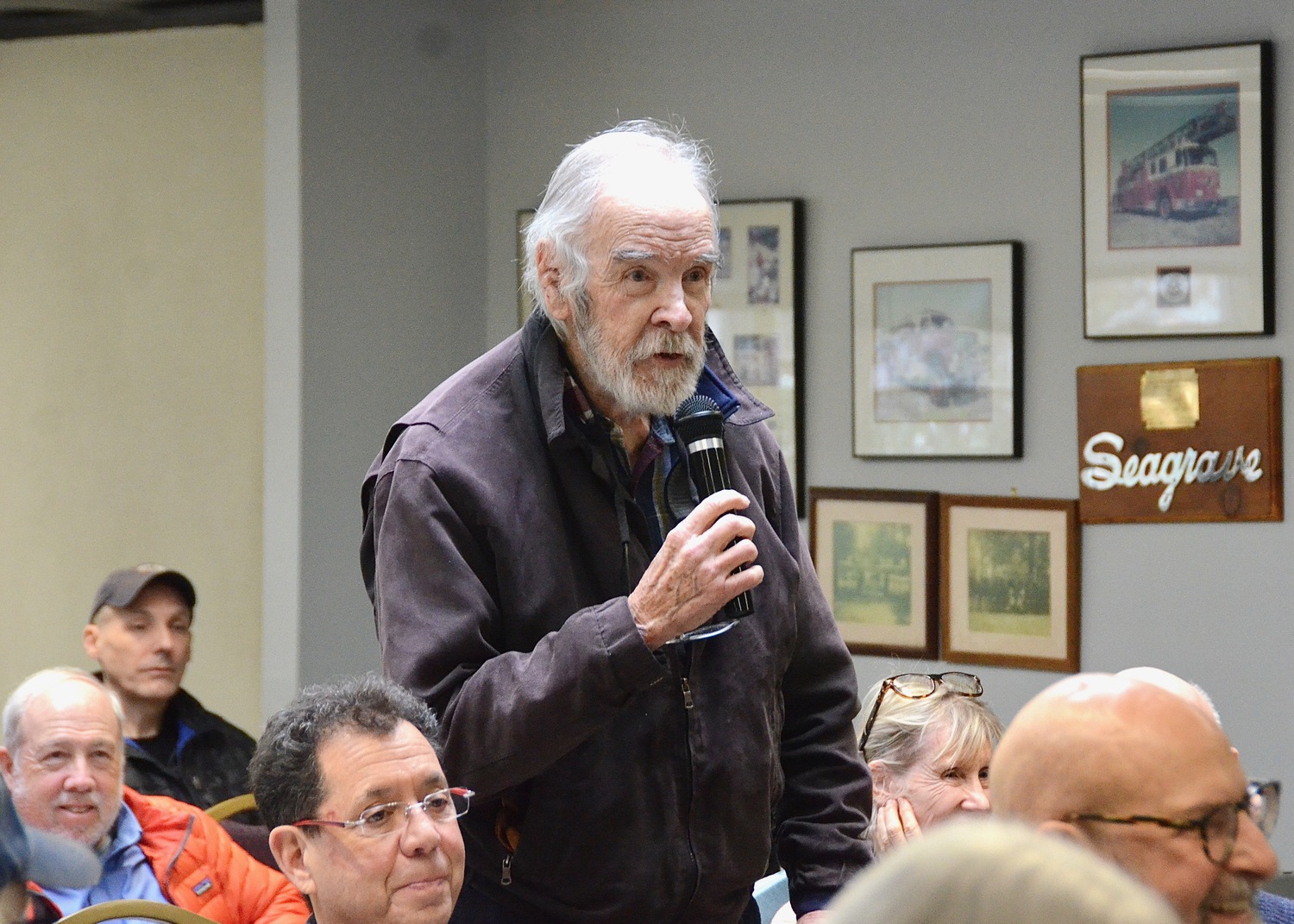 Anthony Brandt said the best place for affordable housing would be on Sag Harbor-owned land outside the village limits. KYRIL BROMLEY