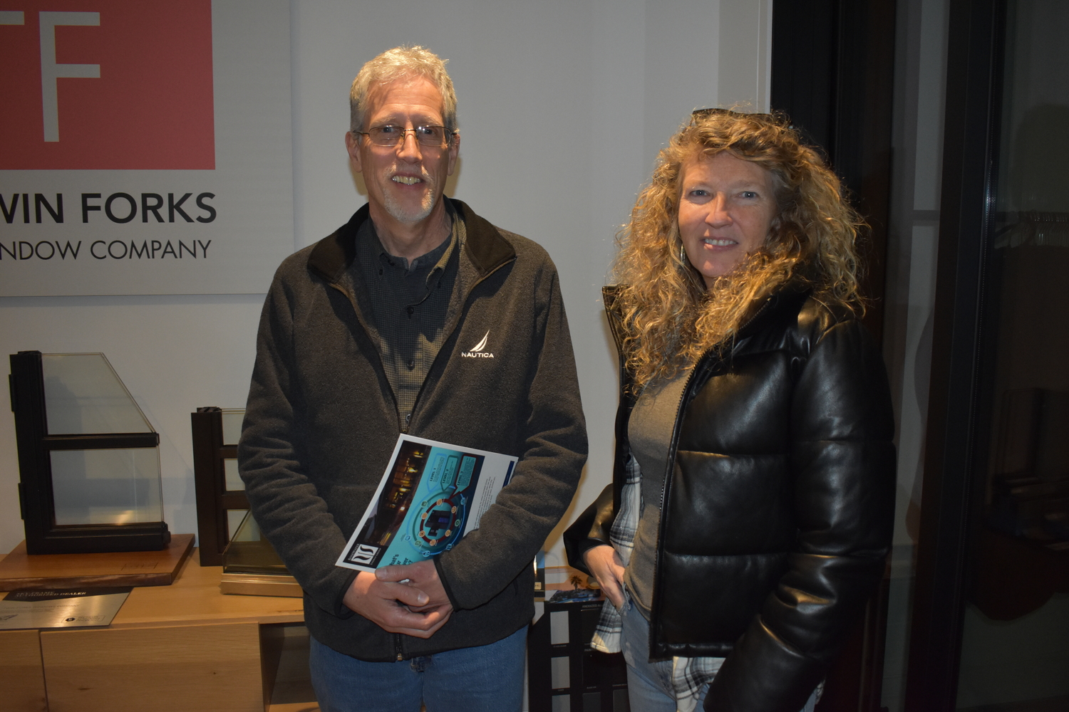 Architects William Heine and Lisa Zaloga.  BRENDAN J. O'REILLY