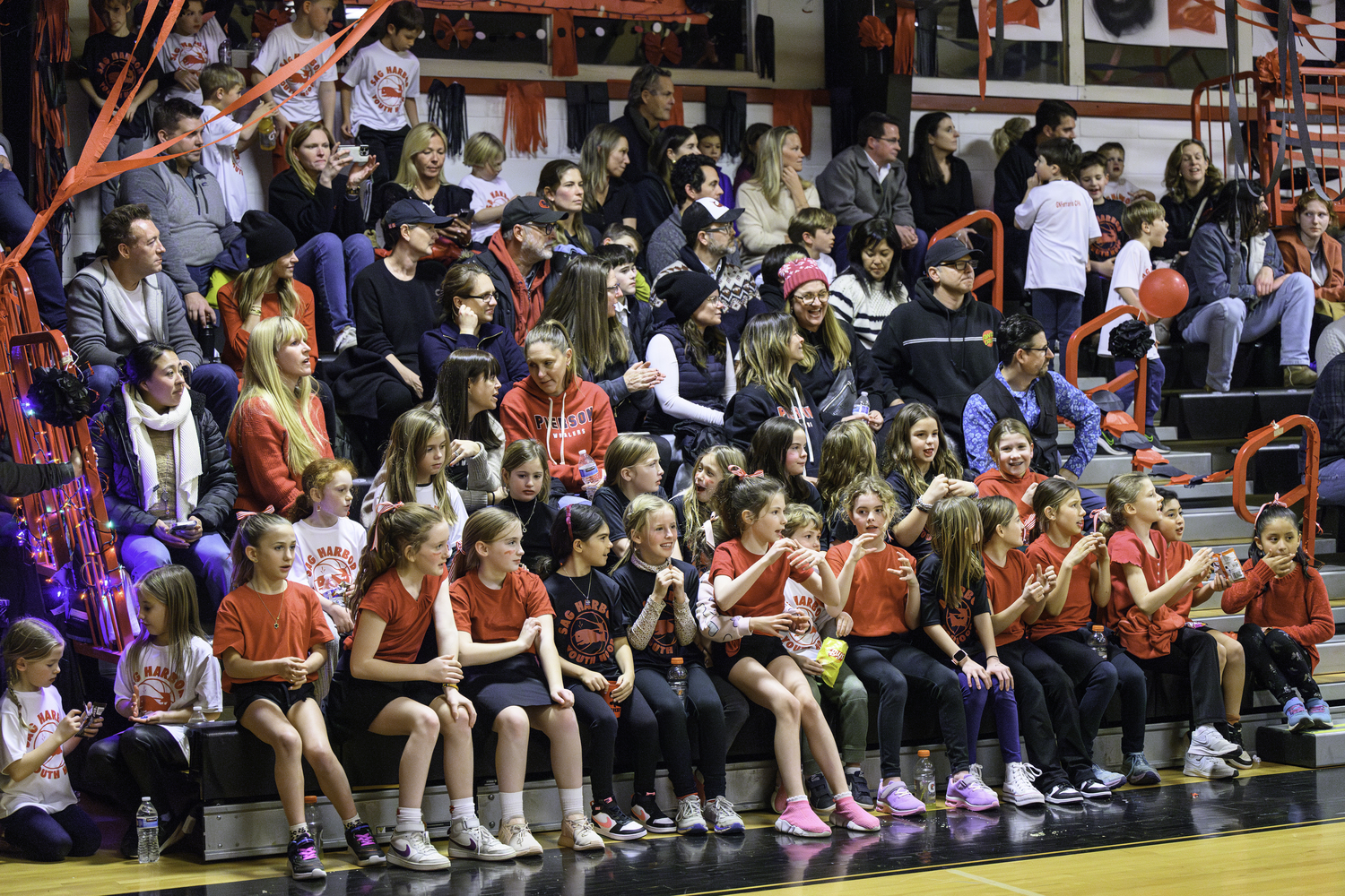 A good crowd was on hand for Spirit Night on Friday night.  MARIANNE BARNETT