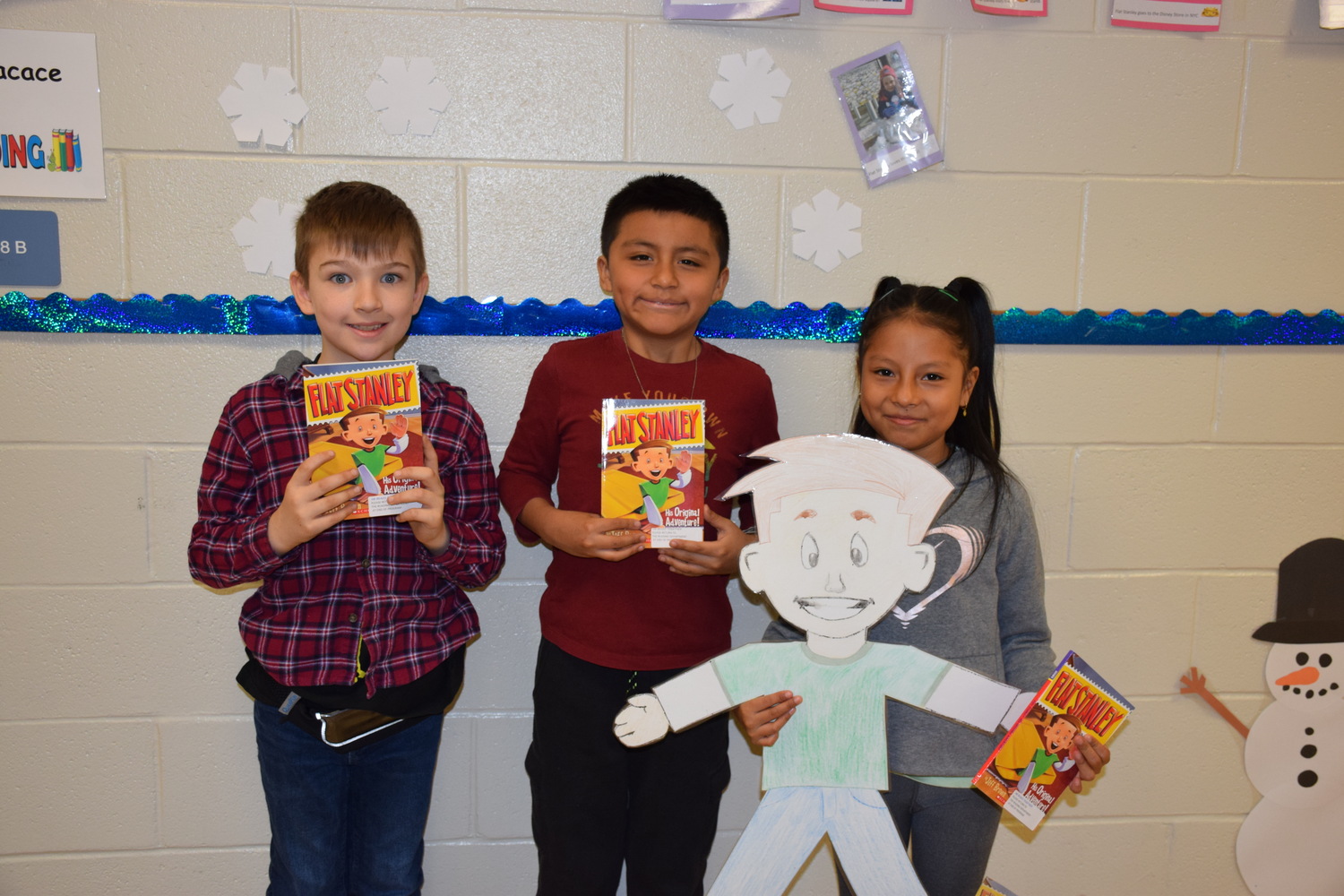 Daniel Byrne, Christian Chunir and Kendra Tores Pullo are among the Hampton Bays Elementary School students who are reading 