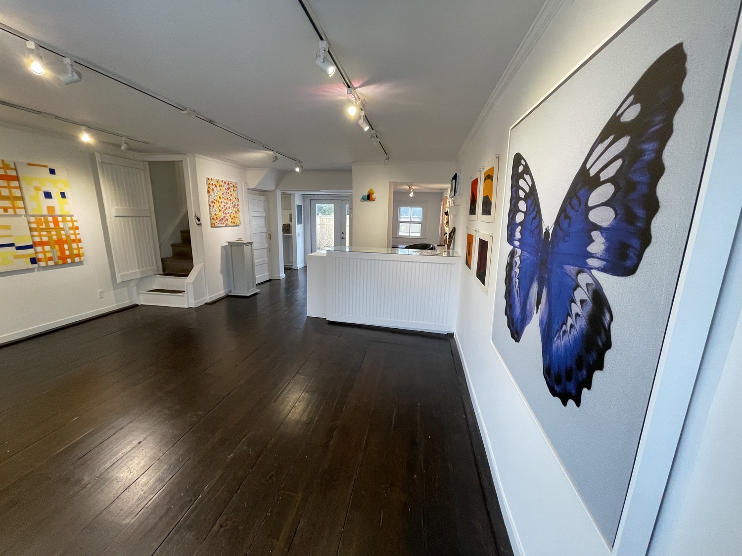 Installation view of The Leiber Collection exhibition at Kathryn Markel Fine Arts in Bridgehampton. BILL STEWART