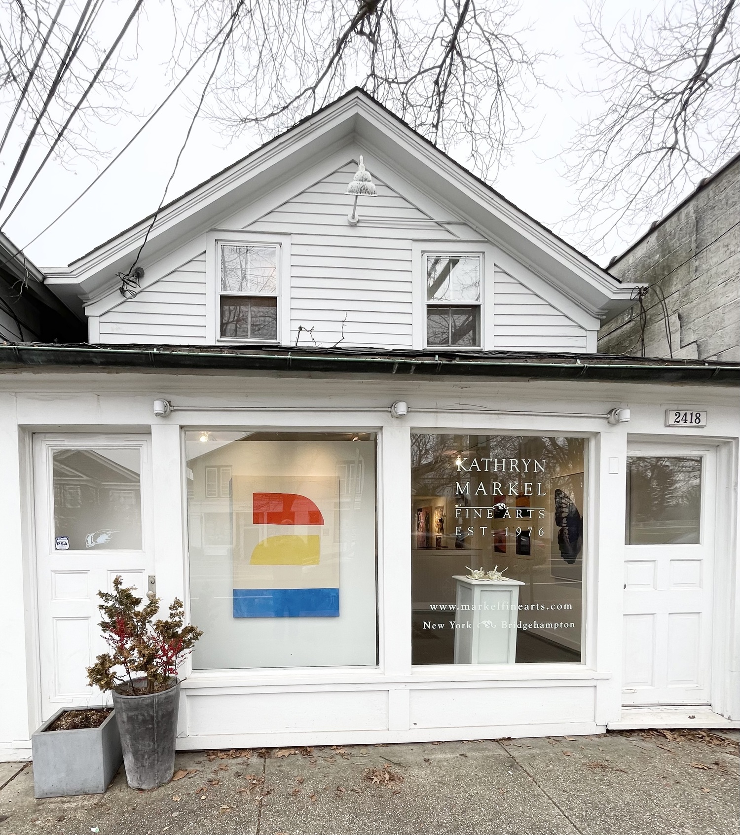 The Leiber Collection exhibition is on view now at Kathryn Markel Fine Arts in Bridgehampton. BILL STEWART