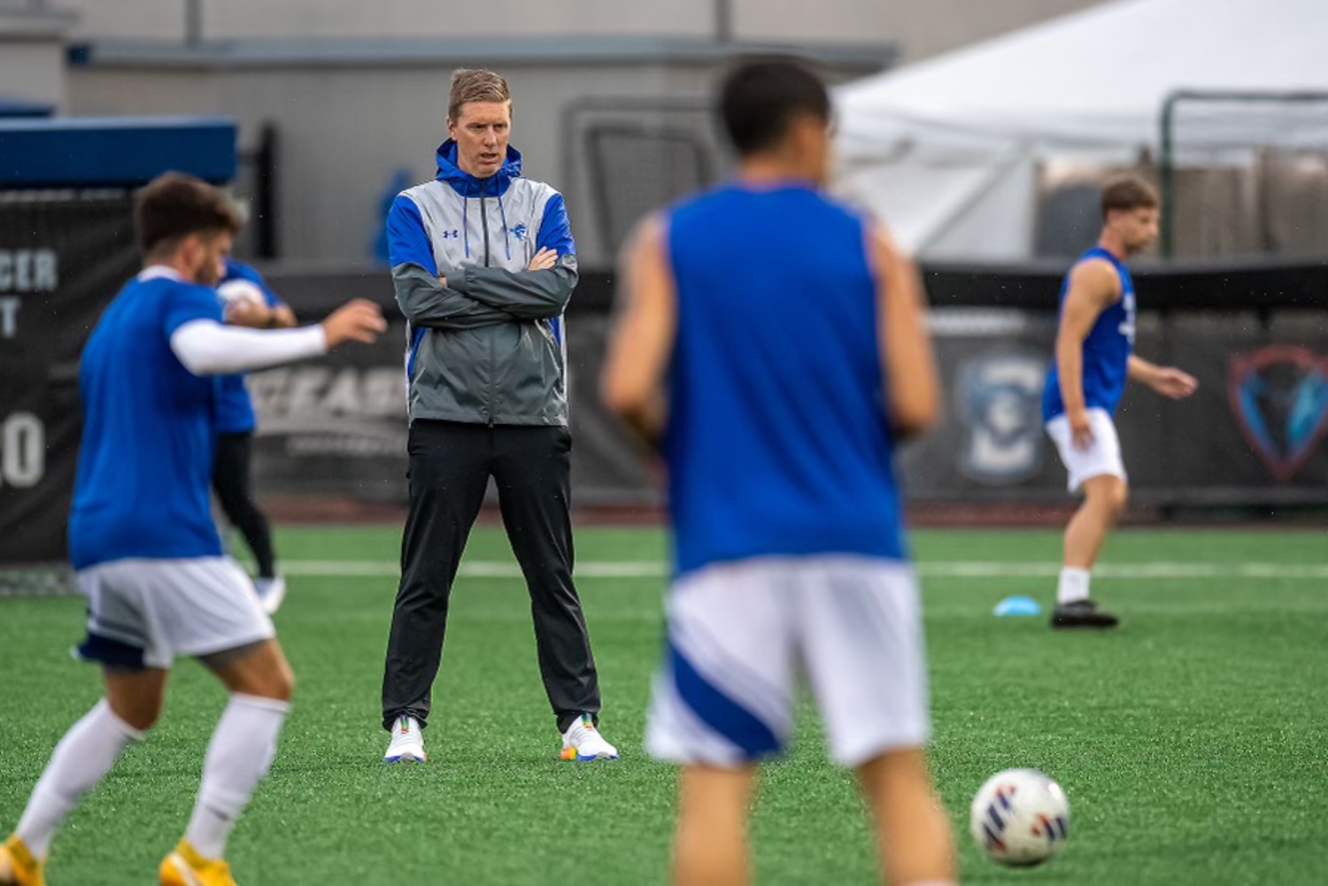 Andreas Lindberg has a career winning percentage of .706 across 18 seasons. He is currently coaching at Seton Hall. COURTESY SETON HALL UNIVERSITY