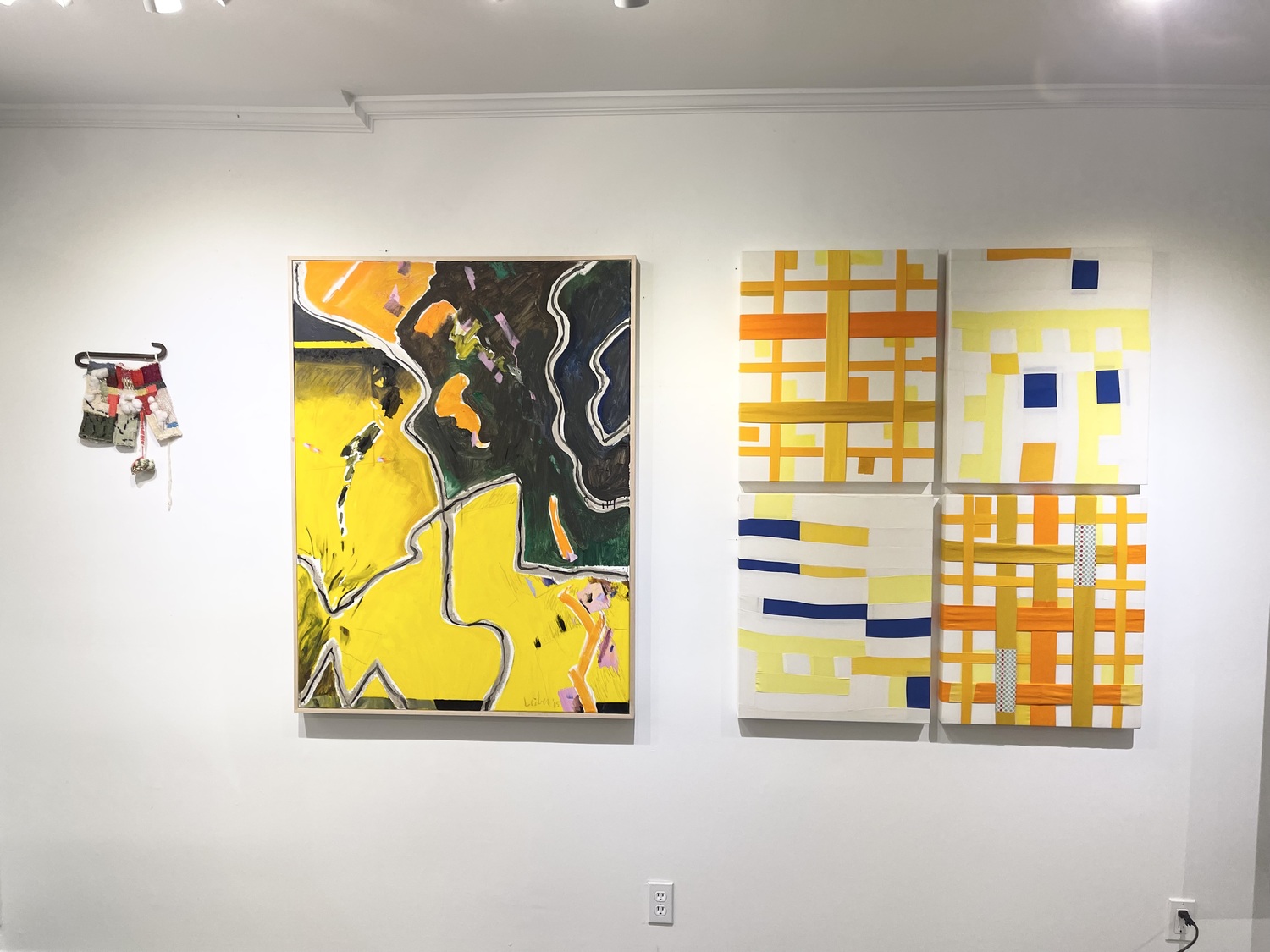 Installation view of The Leiber Collection exhibition at Kathryn Markel Fine Arts in Bridgehampton. BILL STEWART