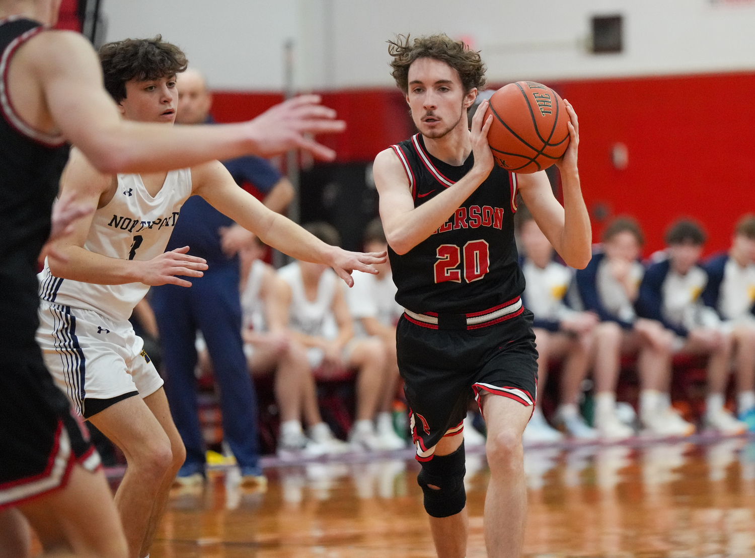 Pierson senior Lance Schroeder keeps the ball moving on offense.    RON ESPOSITO