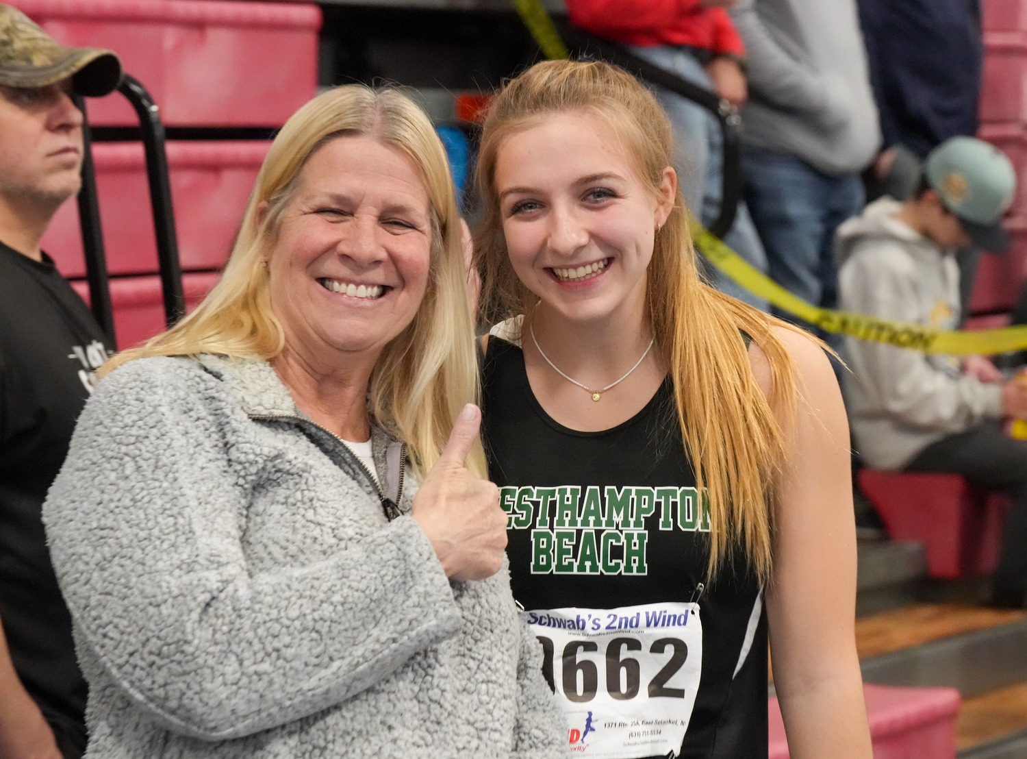 Madison Phillips with her mother Doreen.    RON ESPOSITO