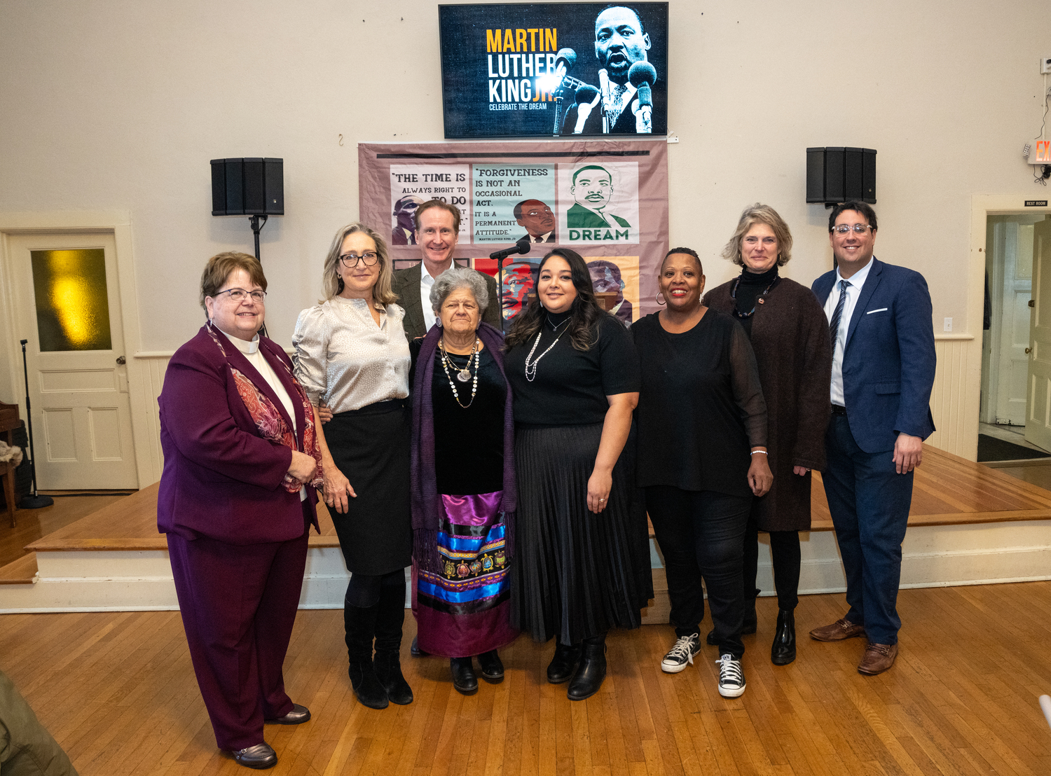 The Hamptons United Methodist Church in Southampton hosted a community breakfast on Monday morning honoring the late Dr. Reverend Martin Luther King Jr.