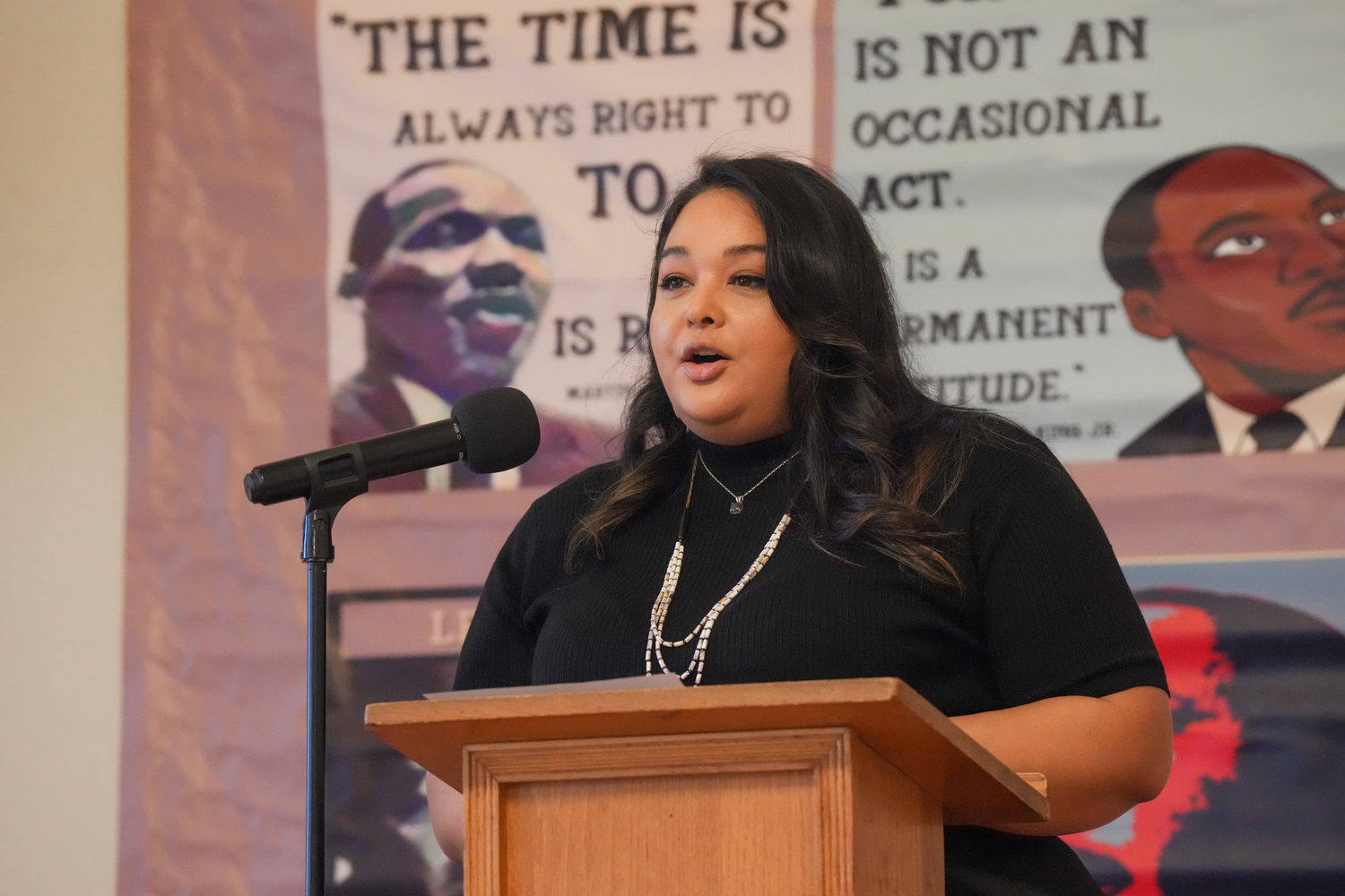 The Hamptons United Methodist Church in Southampton hosted a community breakfast on Monday morning honoring the late Dr. Reverend Martin Luther King Jr.