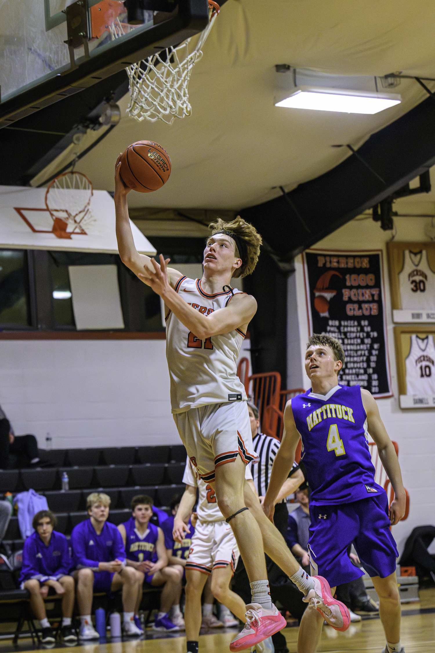 Pierson senior Luke Seltzer led all scorers once again on Thursday with 28 points.