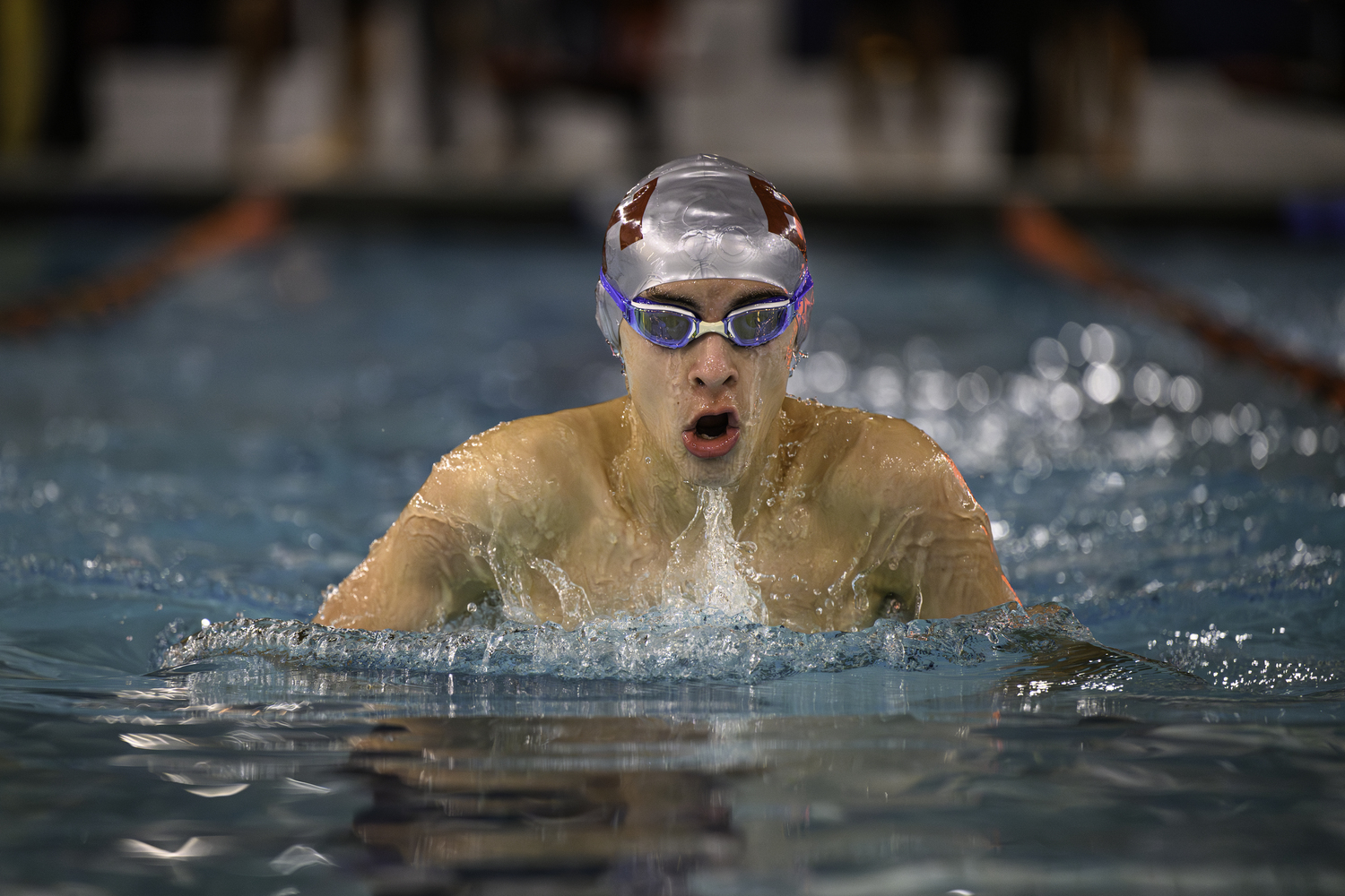 Pierson freshman Nicky Chavez finished first in the 100-yard breaststroke with a time of 1:12.58. MARIANNE BARNETT