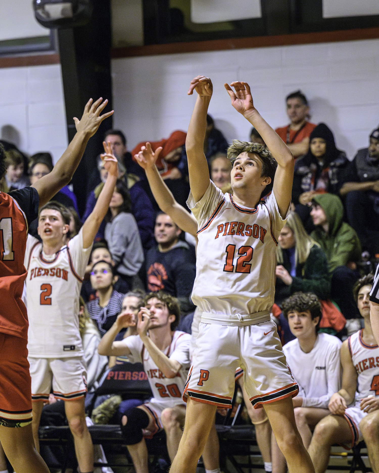 Pierson's Ryan Ziemer lets a shot fly.   MARIANNE BARNETT