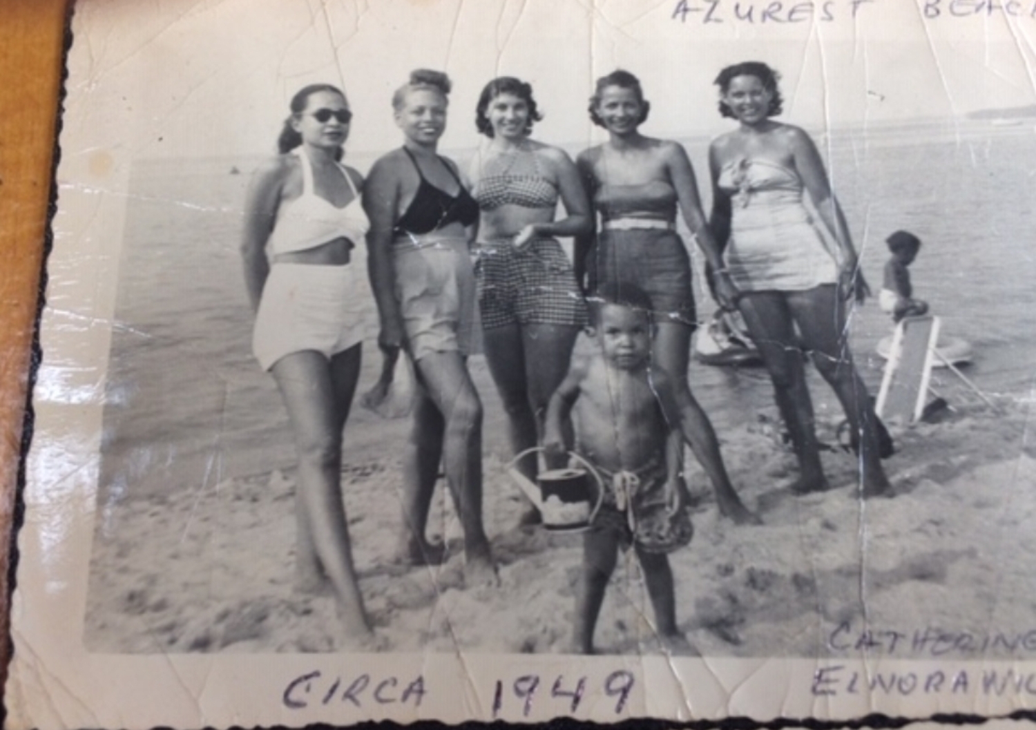 Azurest Beach, circa 1949. COURTESY EASTVILLE COMMUNITY HISTORICAL SOCIETY