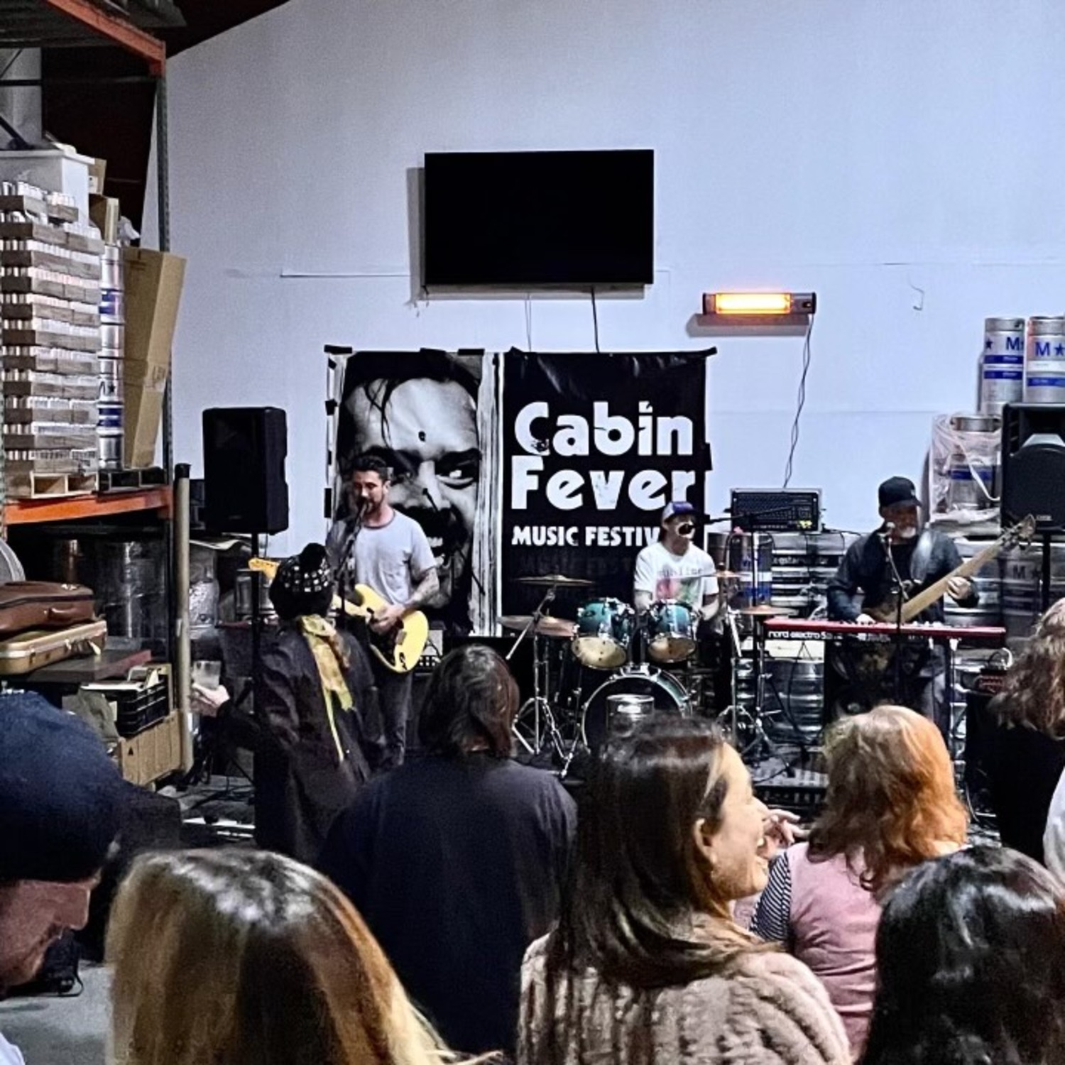 Souliztik performing at a show at Ubergeek Brewery. COURTESY CABIN FEVER MUSIC FESTIVAL